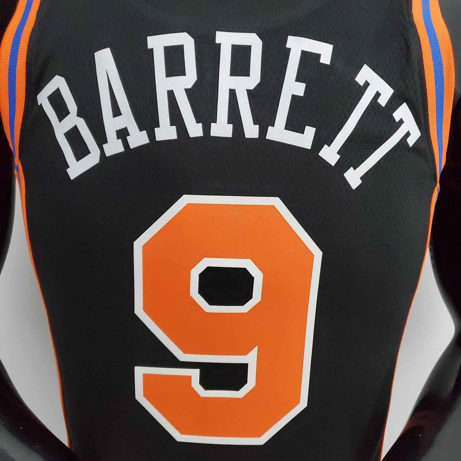 2022 Season Barrett #9 Knicks Urban Edition Black Nba Jersey