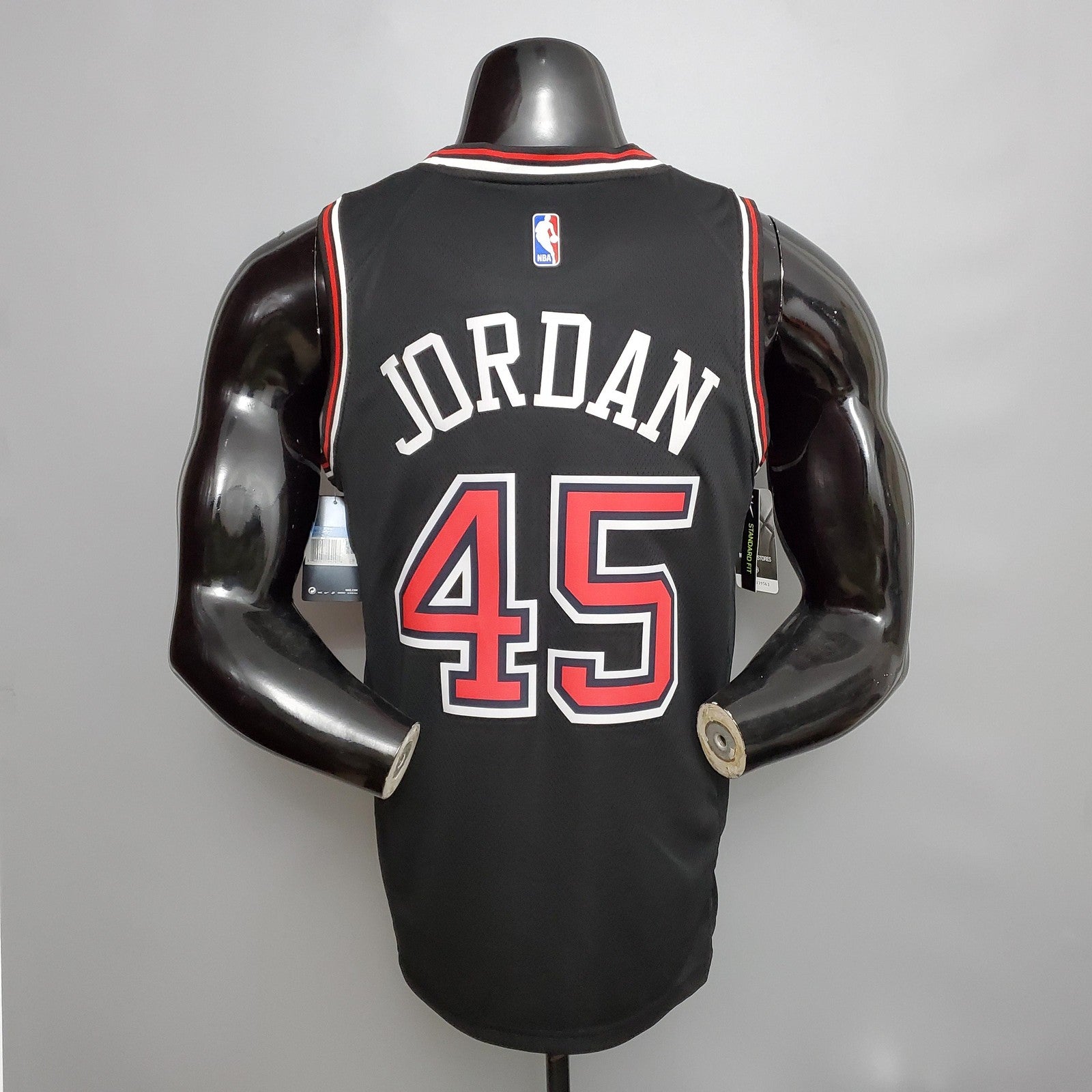 Jdrdan#45 Chicago Bulls Black Nba Jersey Nike Connect Recognition