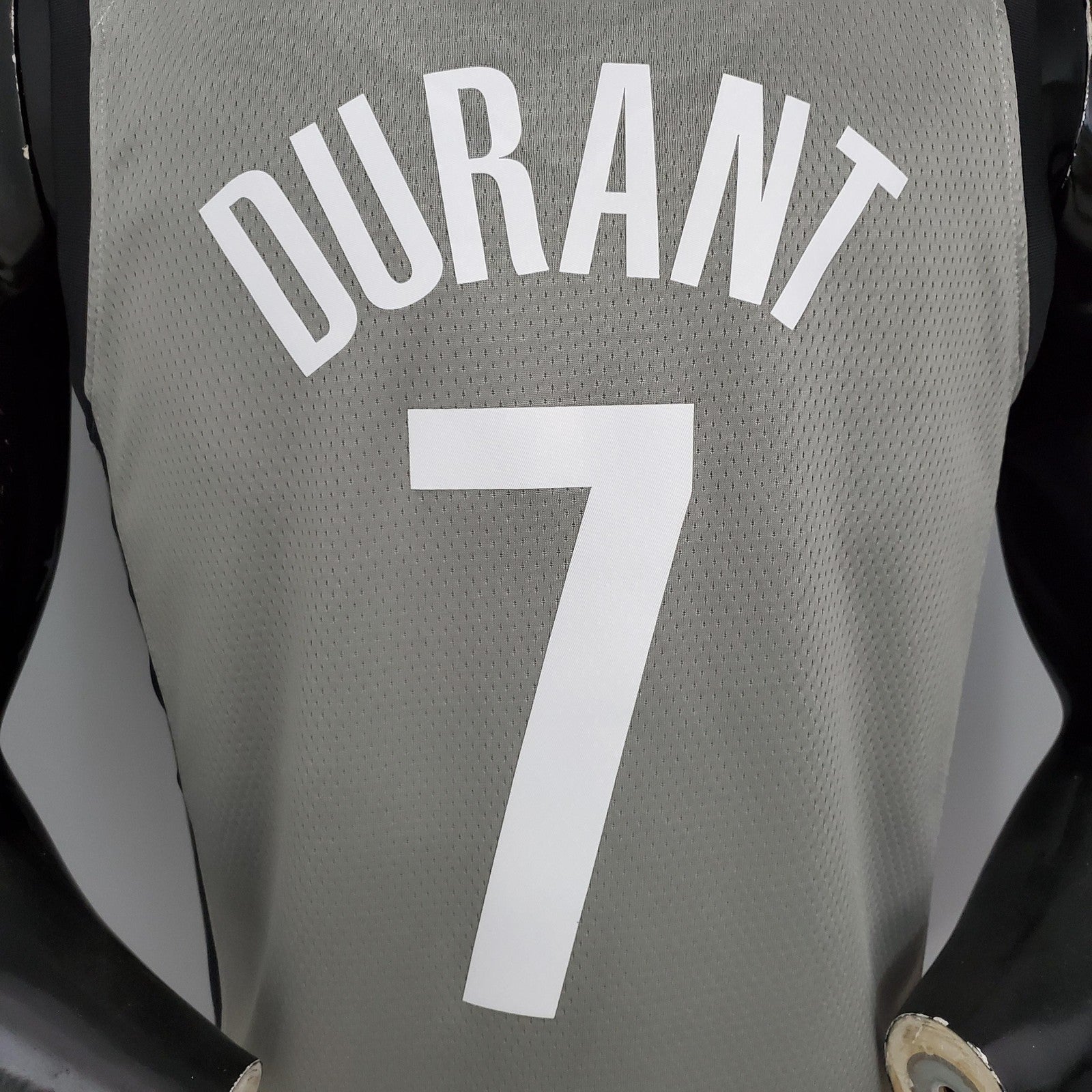Durant #7 Brooklyn Nets City Edition Gray Nba Jersey