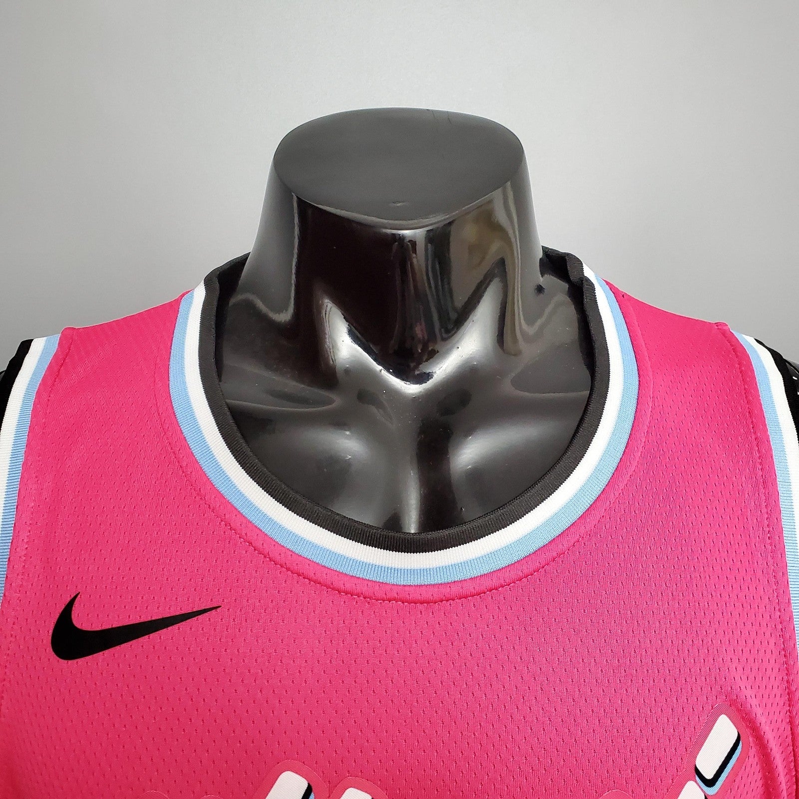 Herro#14 Miami Heat V Neck Pink Nba Jersey Nike Connect Recognition