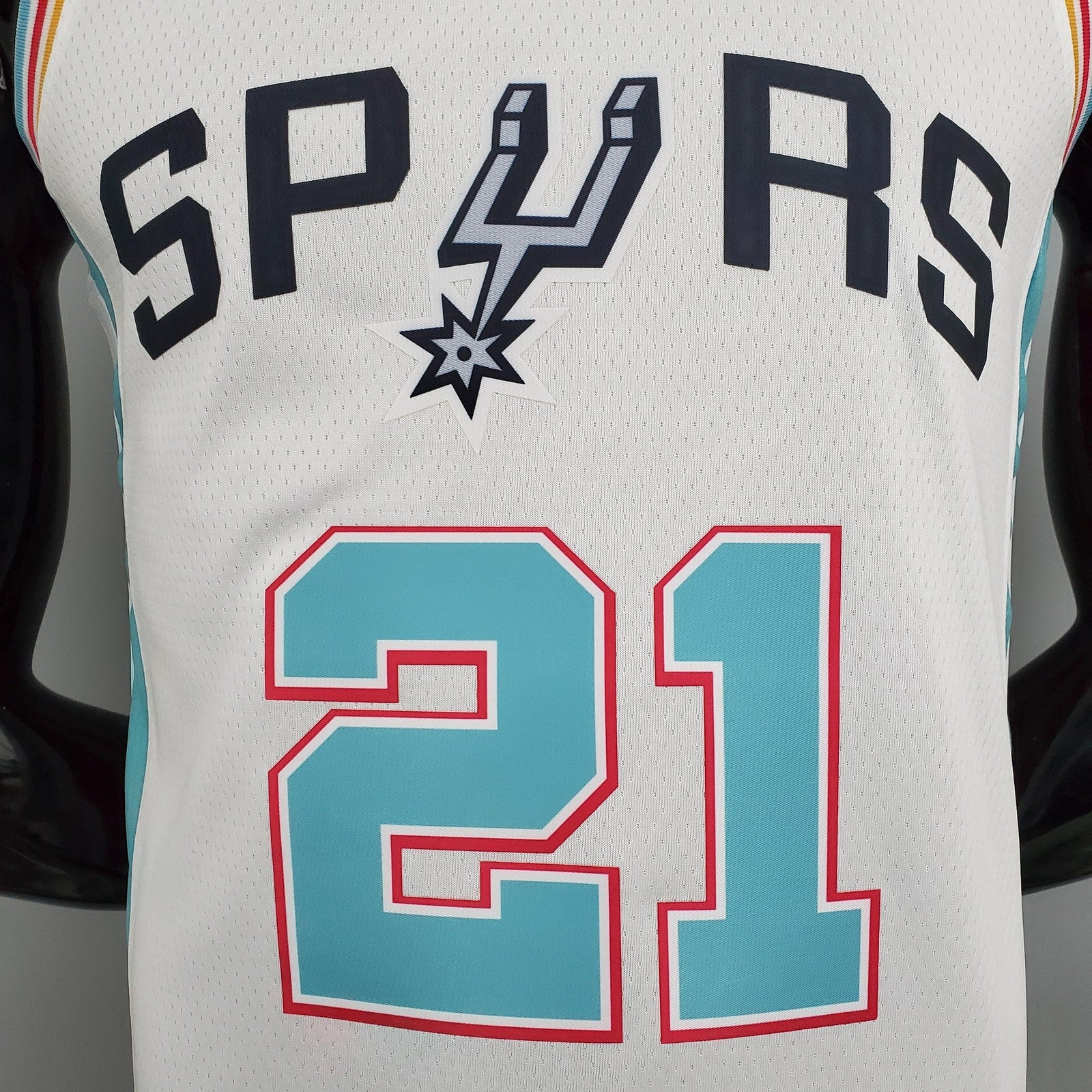 2022 Season Duncan #21 Spurs City Edition White Nba Jersey