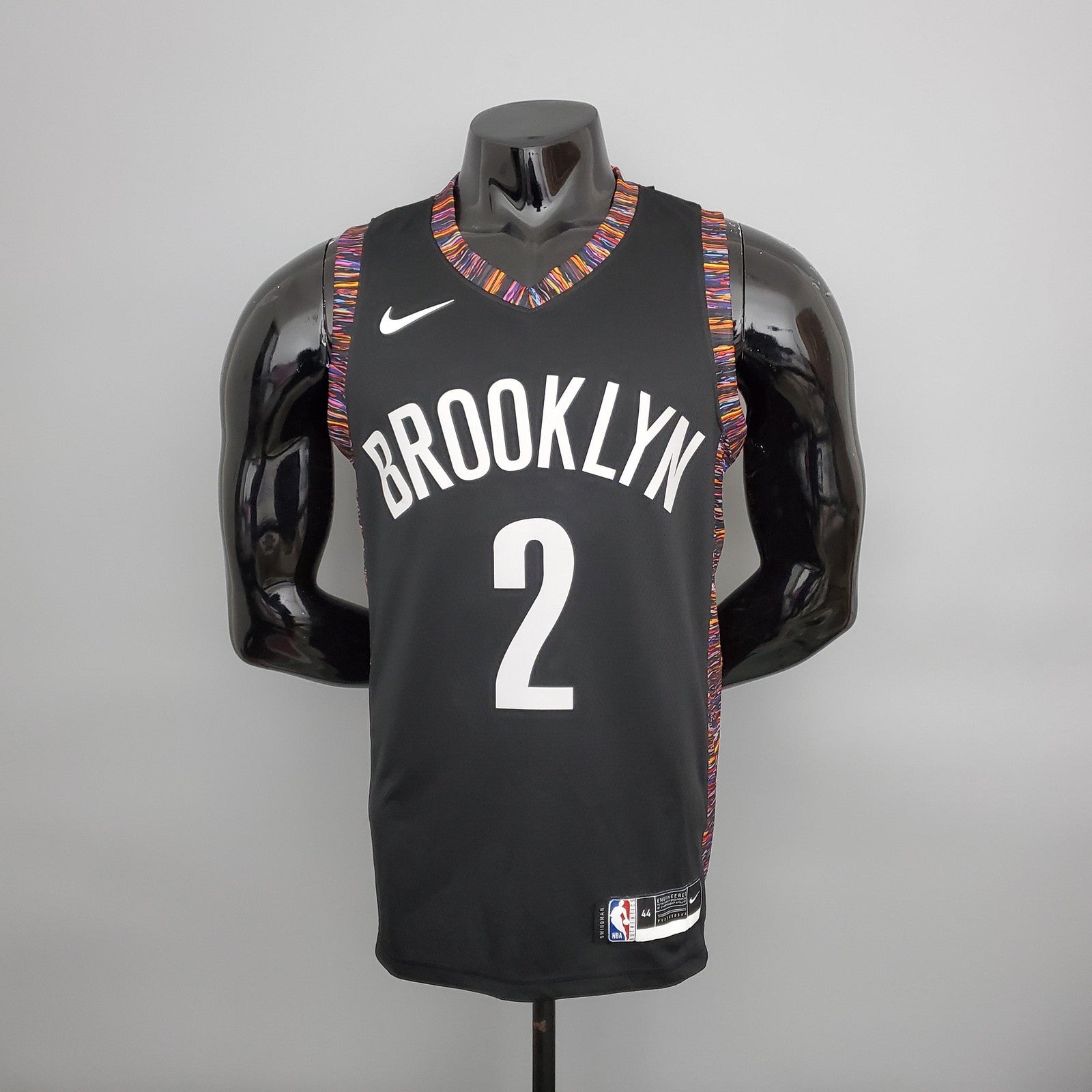 Griffin#2 Brooklyn Nets City Version Black Nba Jersey