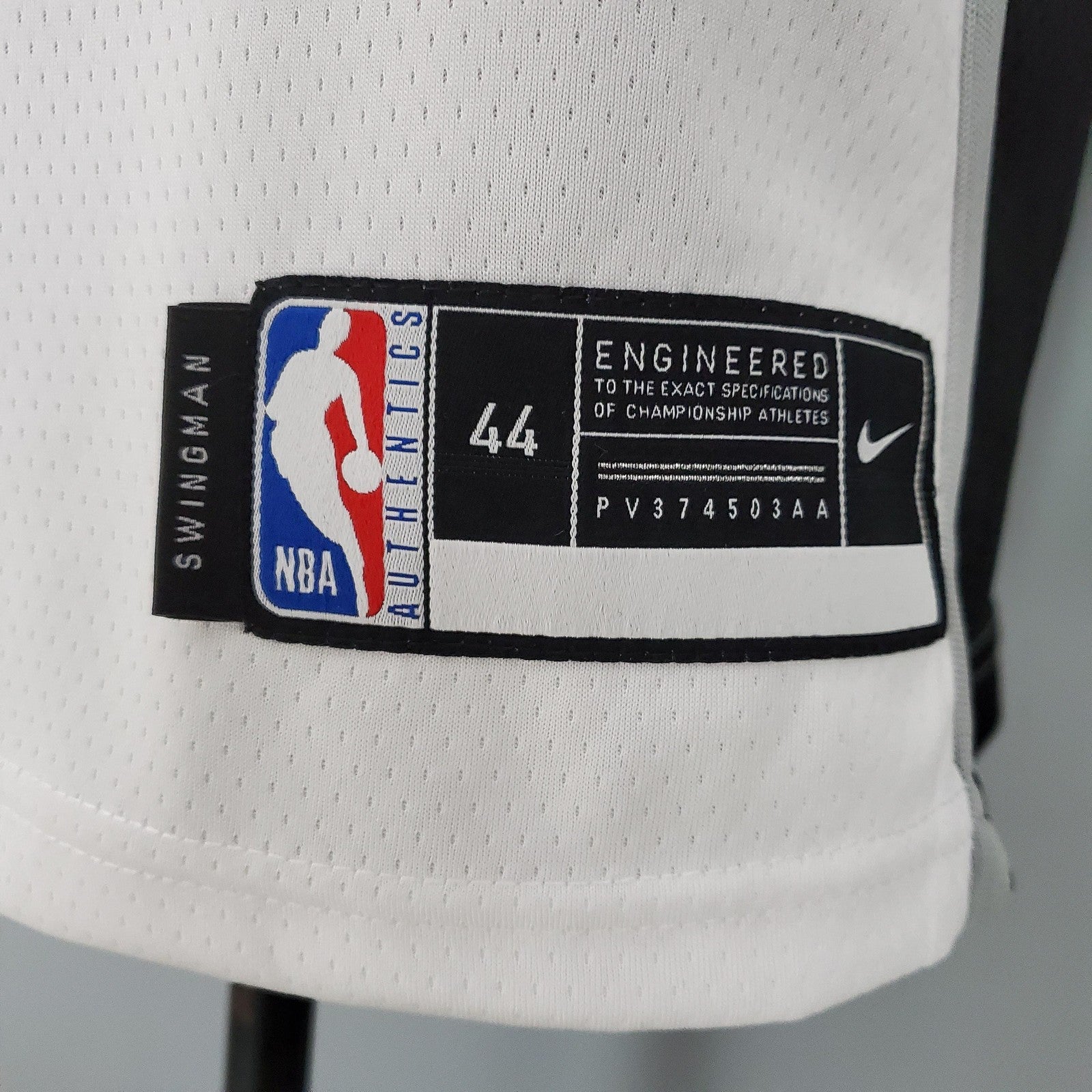 Parker#9 Spurs White Nba Jersey