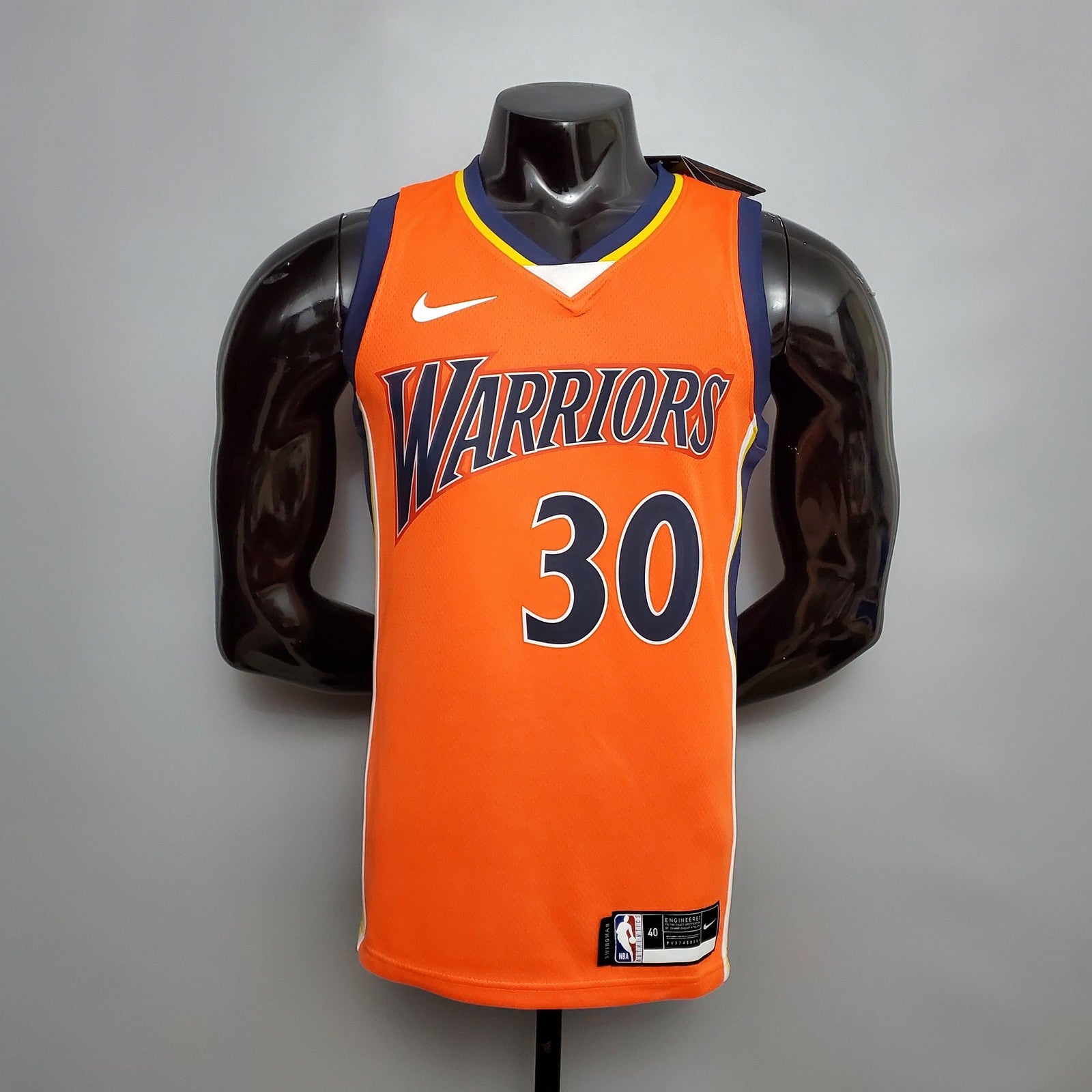 New Warriors Curry#30 Orange