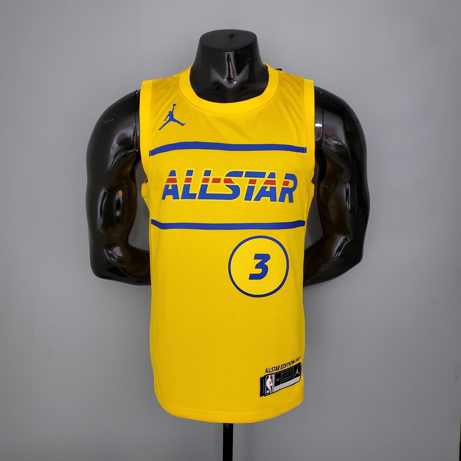 2021 Paul#3 All Star Yellow Nba Jersey