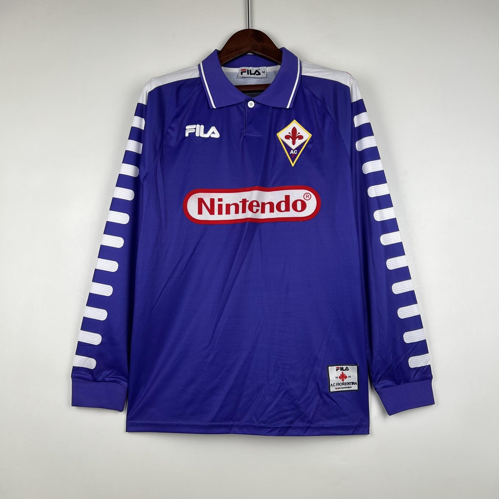 Retro Long Sleeve Fiorentina 1998 Home