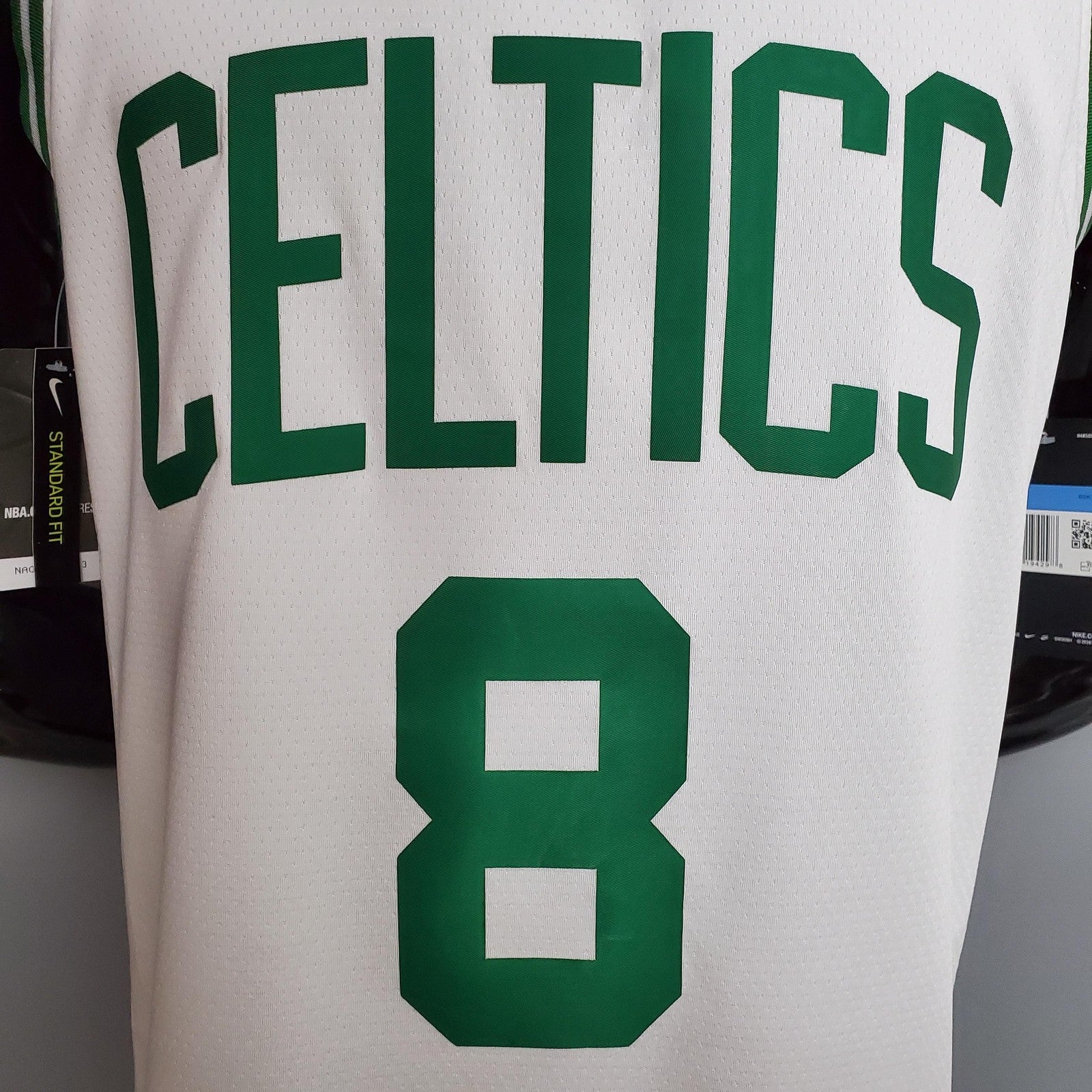Walker#8 Celtics White Nba Jersey Nike Connect Recognition