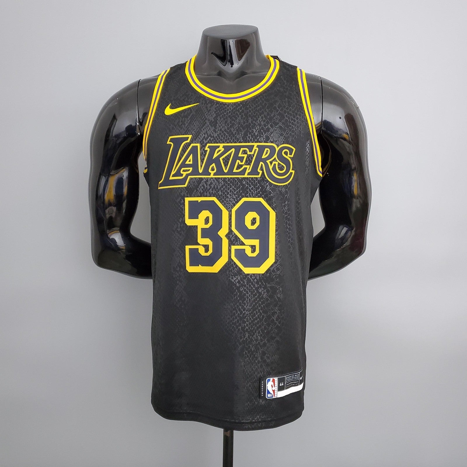 Los Angeles Lakers Howard#39 Snake Print Black Nba Jersey