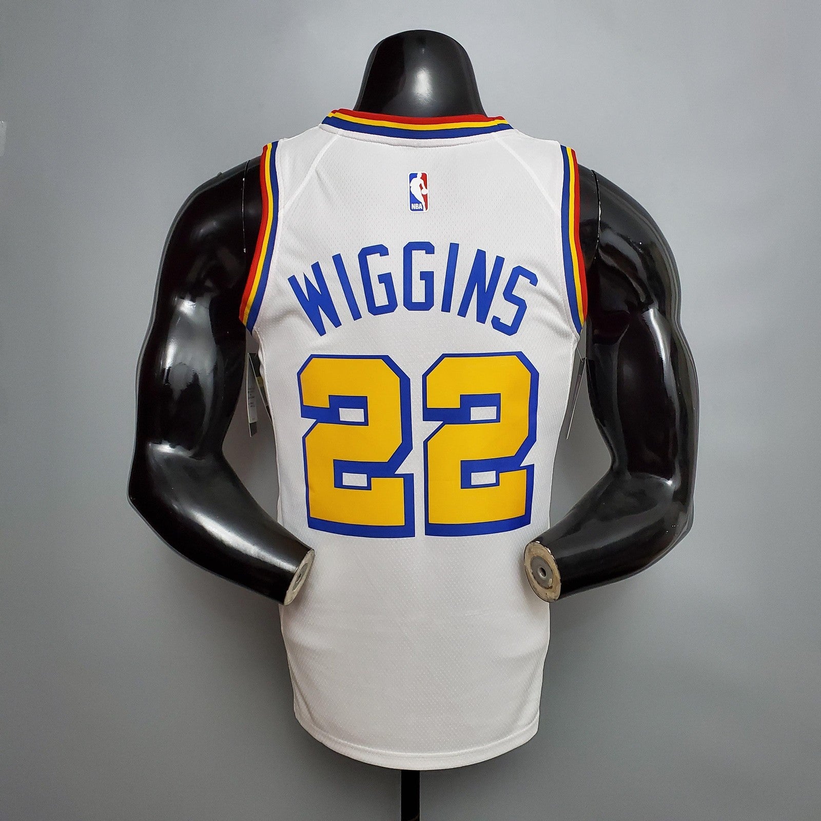 Warriors San Francisco Wiggins#22 White