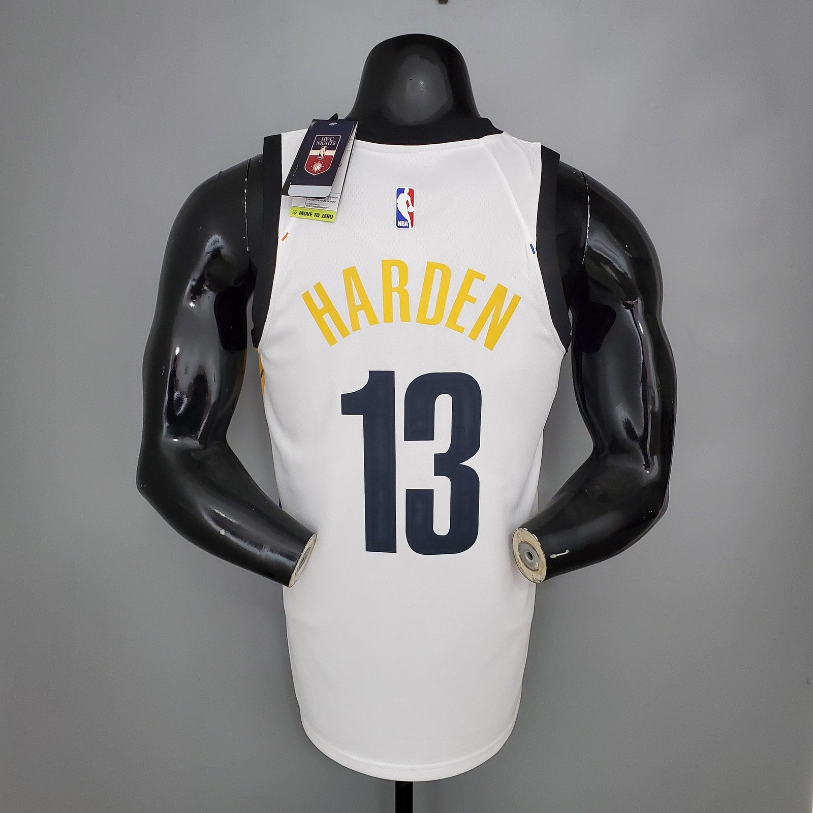 Harden#13 Brooklyn Nets Graffiti White Nba Jersey