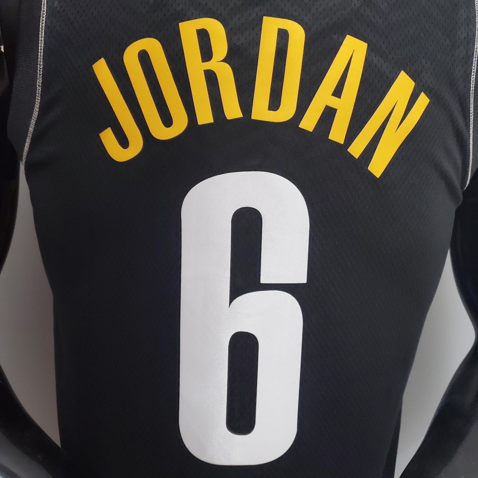 New Brooklyn Nets Jordan#6 City Edition Black