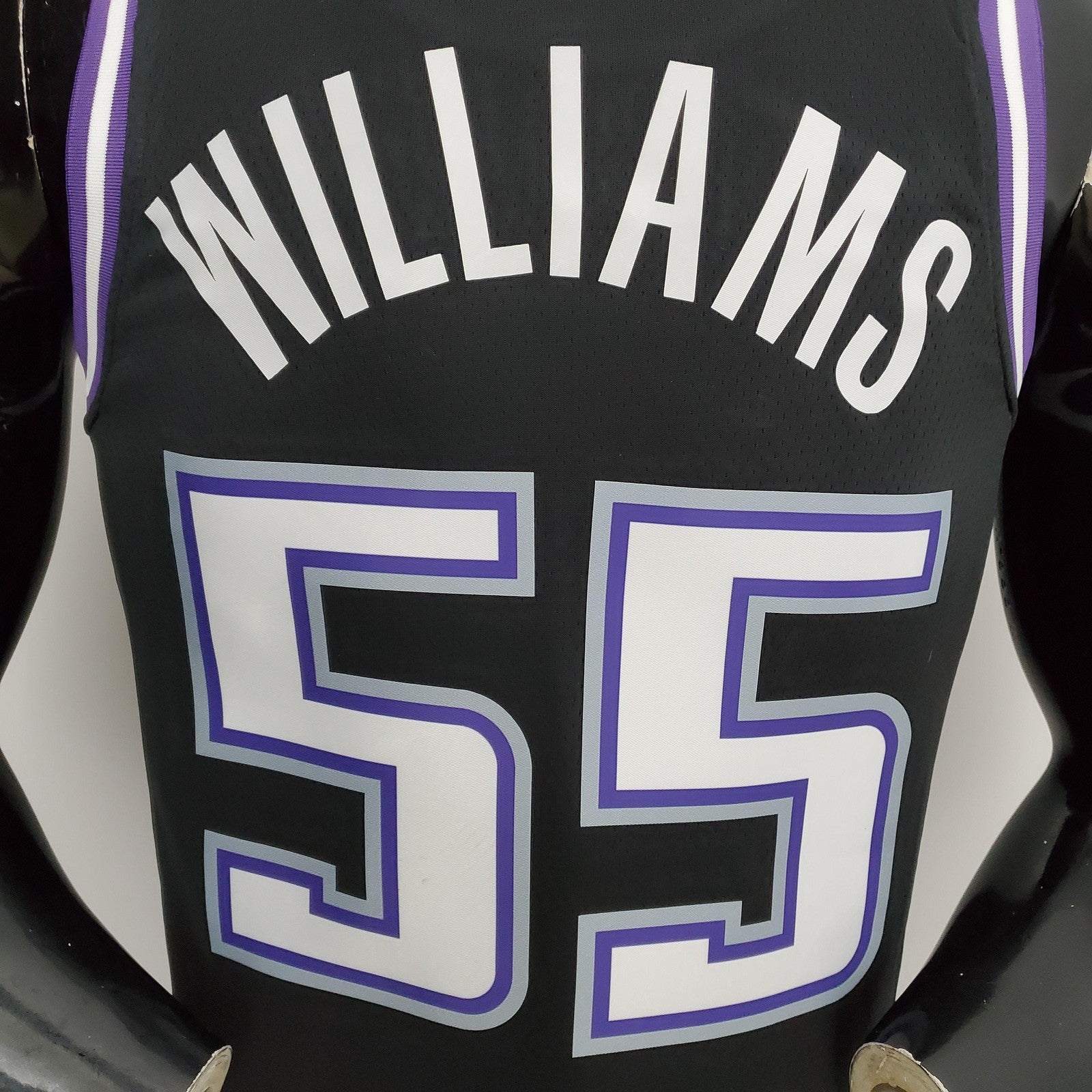 2022 Season Williams#55 Kings City Edition Black Nba Jersey