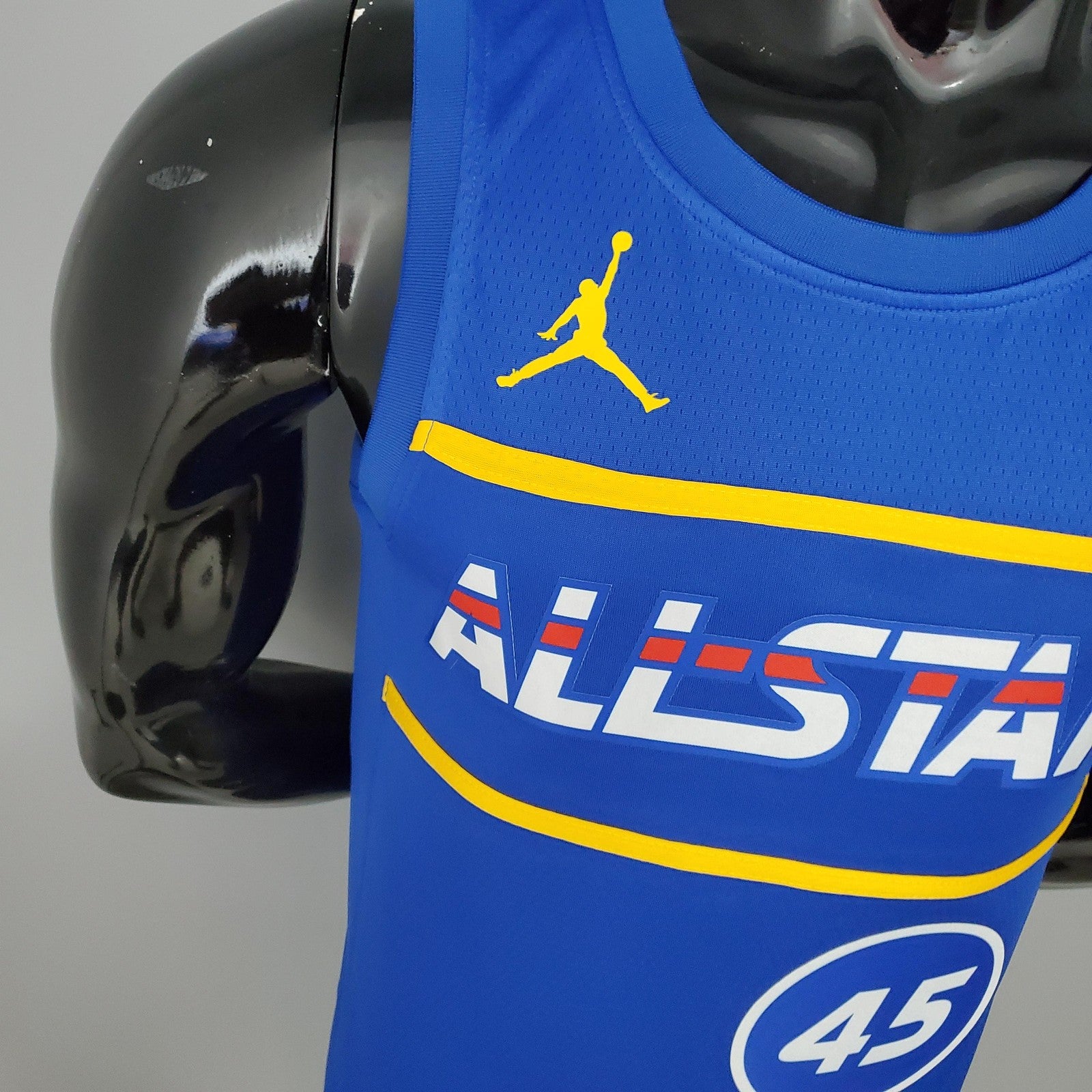 2021 Mitchell#45 All Star Blue Nba Jersey