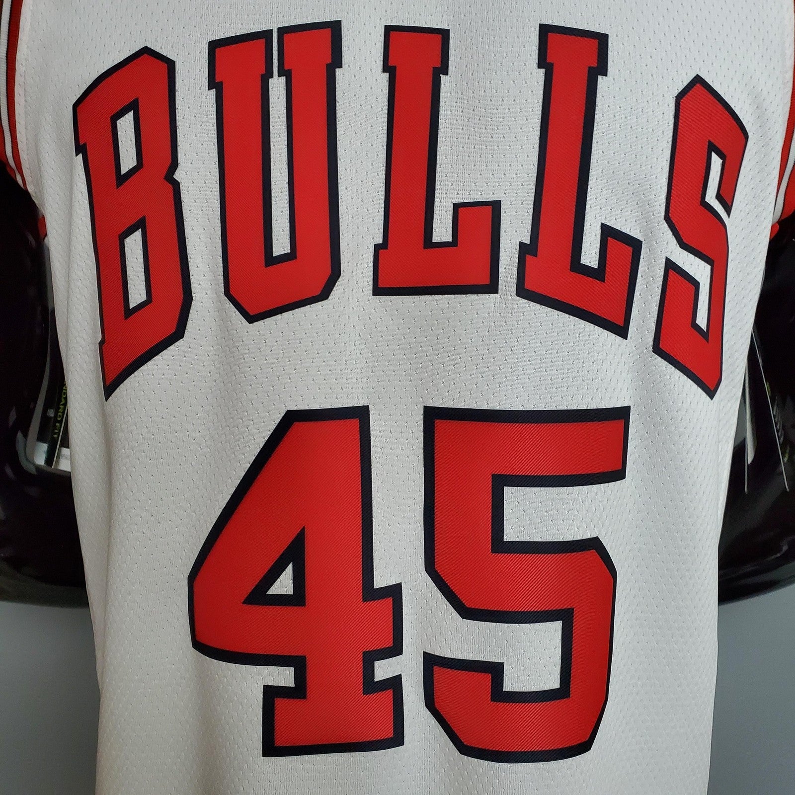 Jdrdan#45 Chicago Bulls White Nba Jersey Nike Connect Recognition