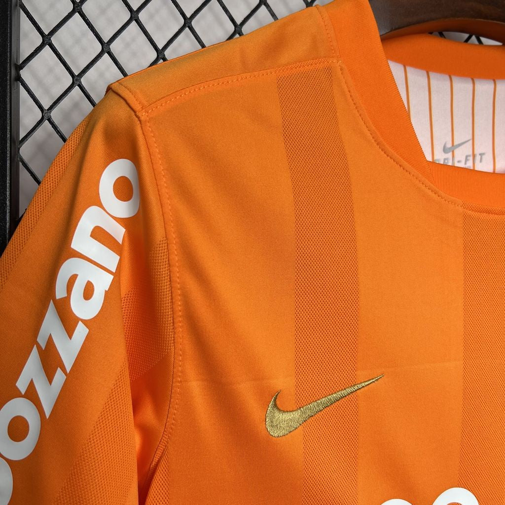 Corinthians 2010 Orange Color Retro Jersey