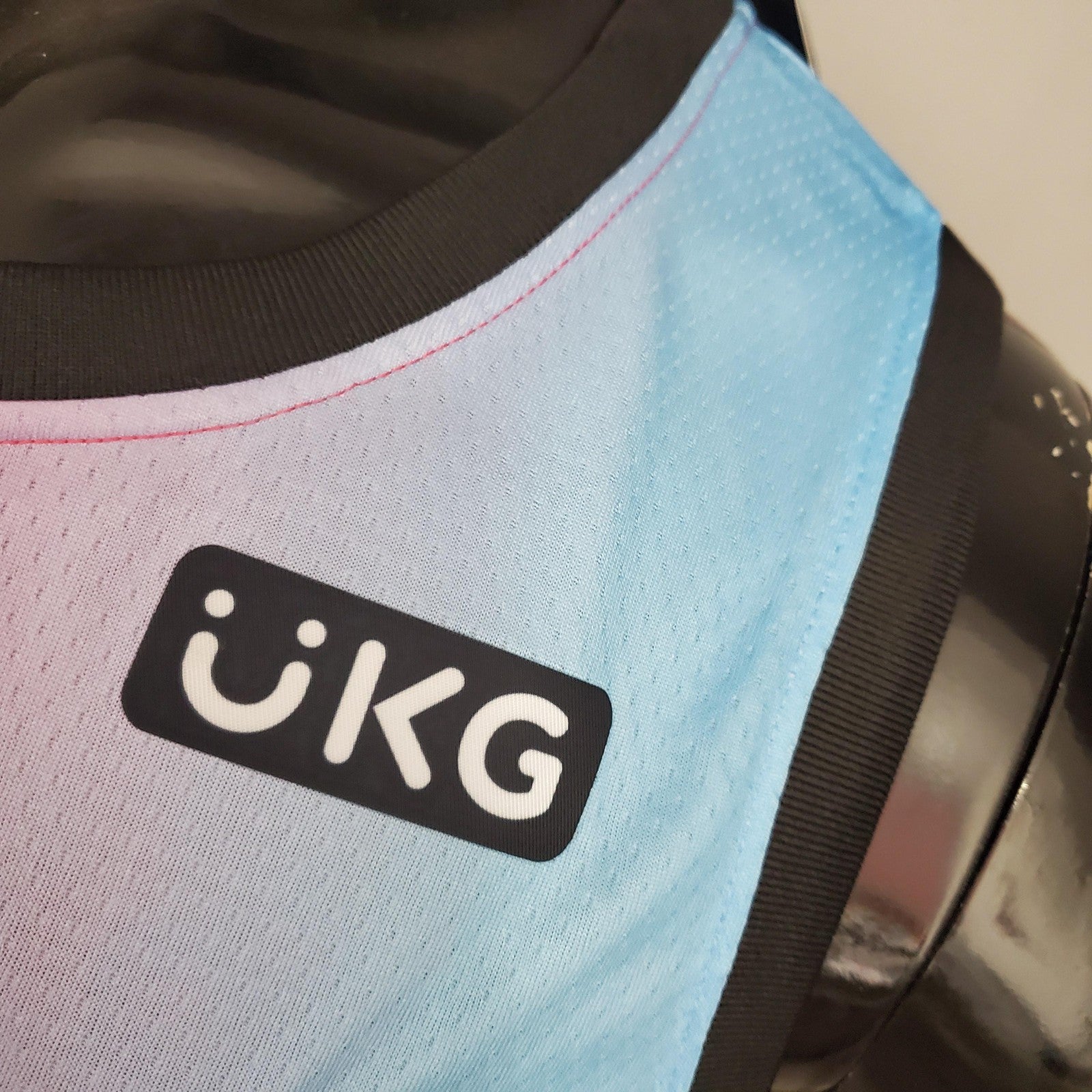 New Miami Heat Iguodala#28 City Edition Pink Blue Gradient Color (support Customization)