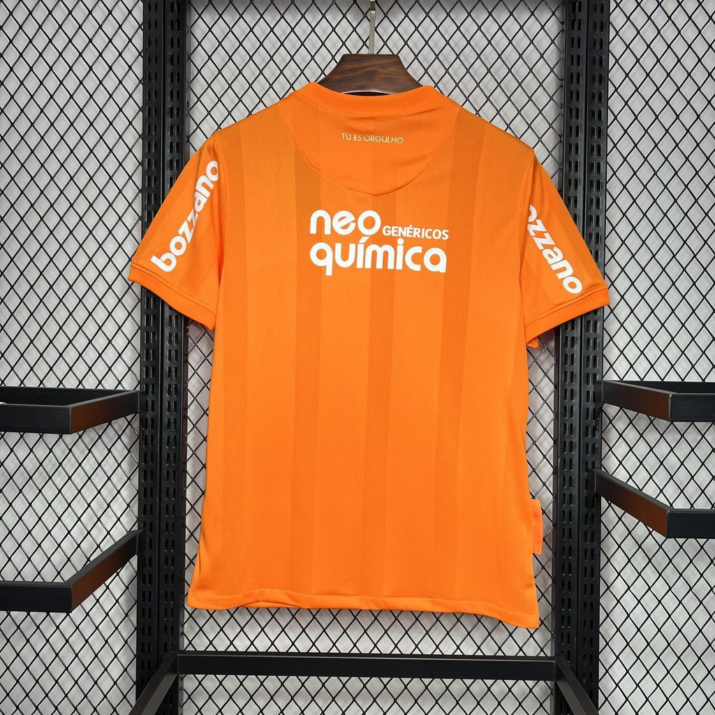 Corinthians 2010 Orange Color Retro Jersey