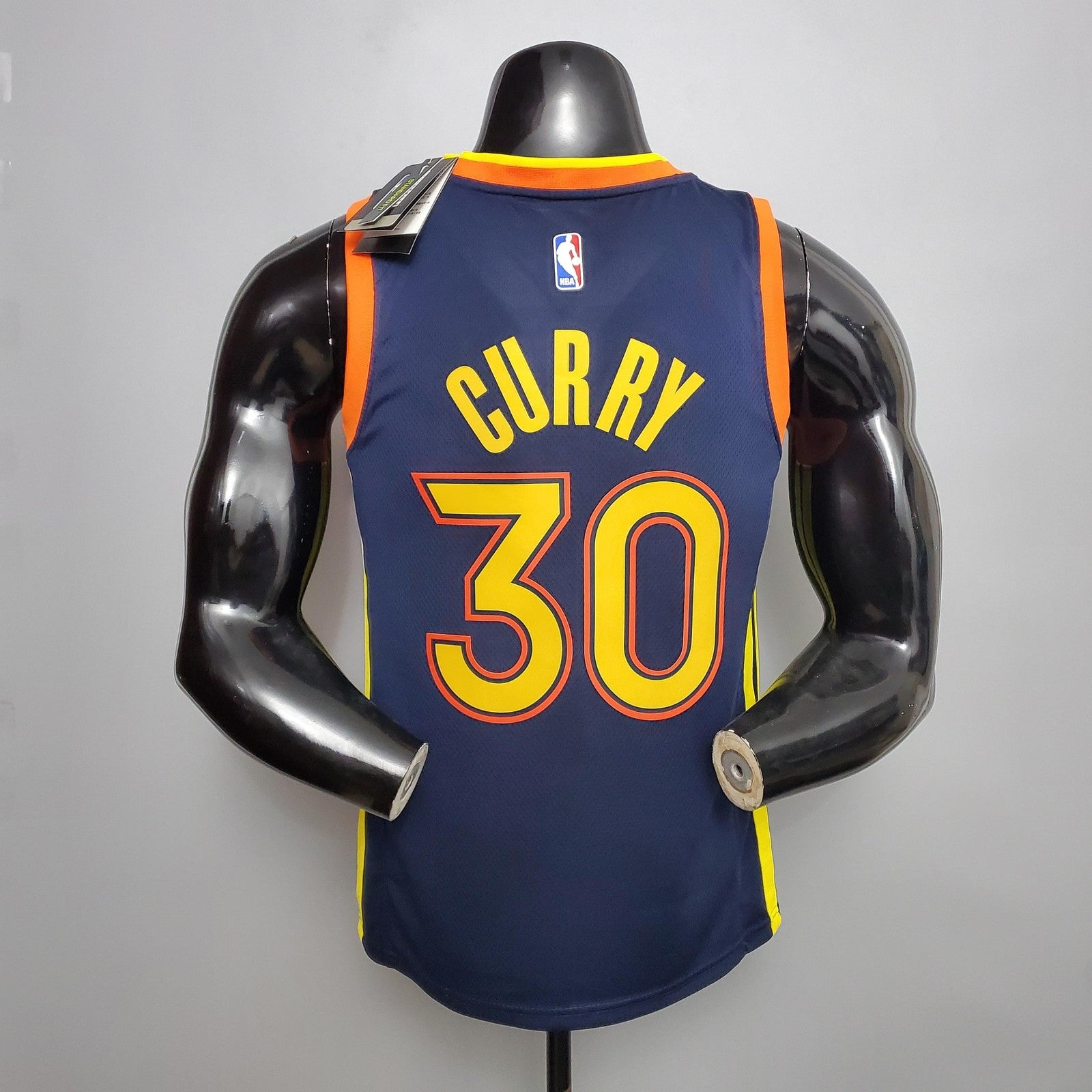 New Warriors Curry#30 City Edition Royal Blue