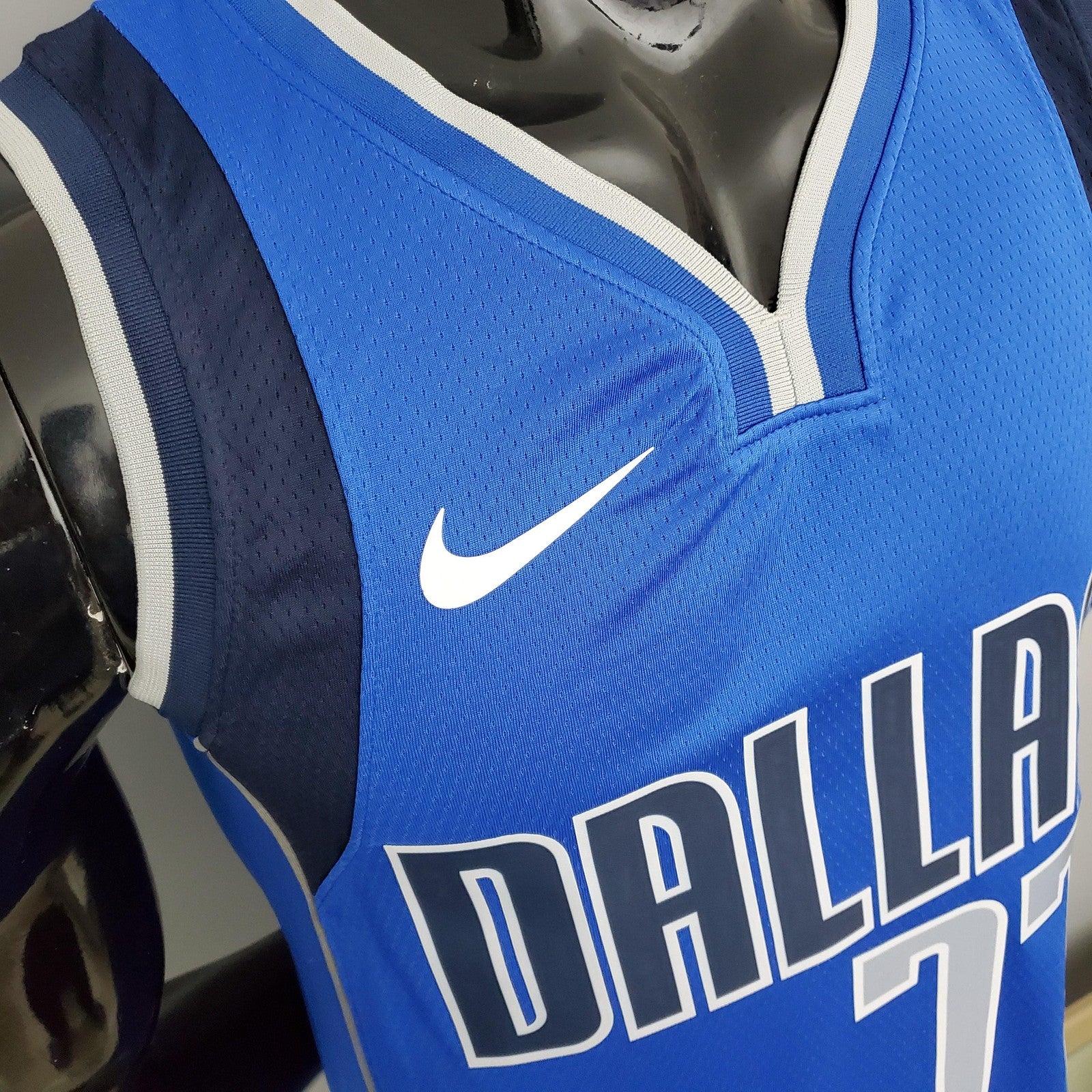 Dallas Mavericks Doncic#77 Blue Nba Jersey