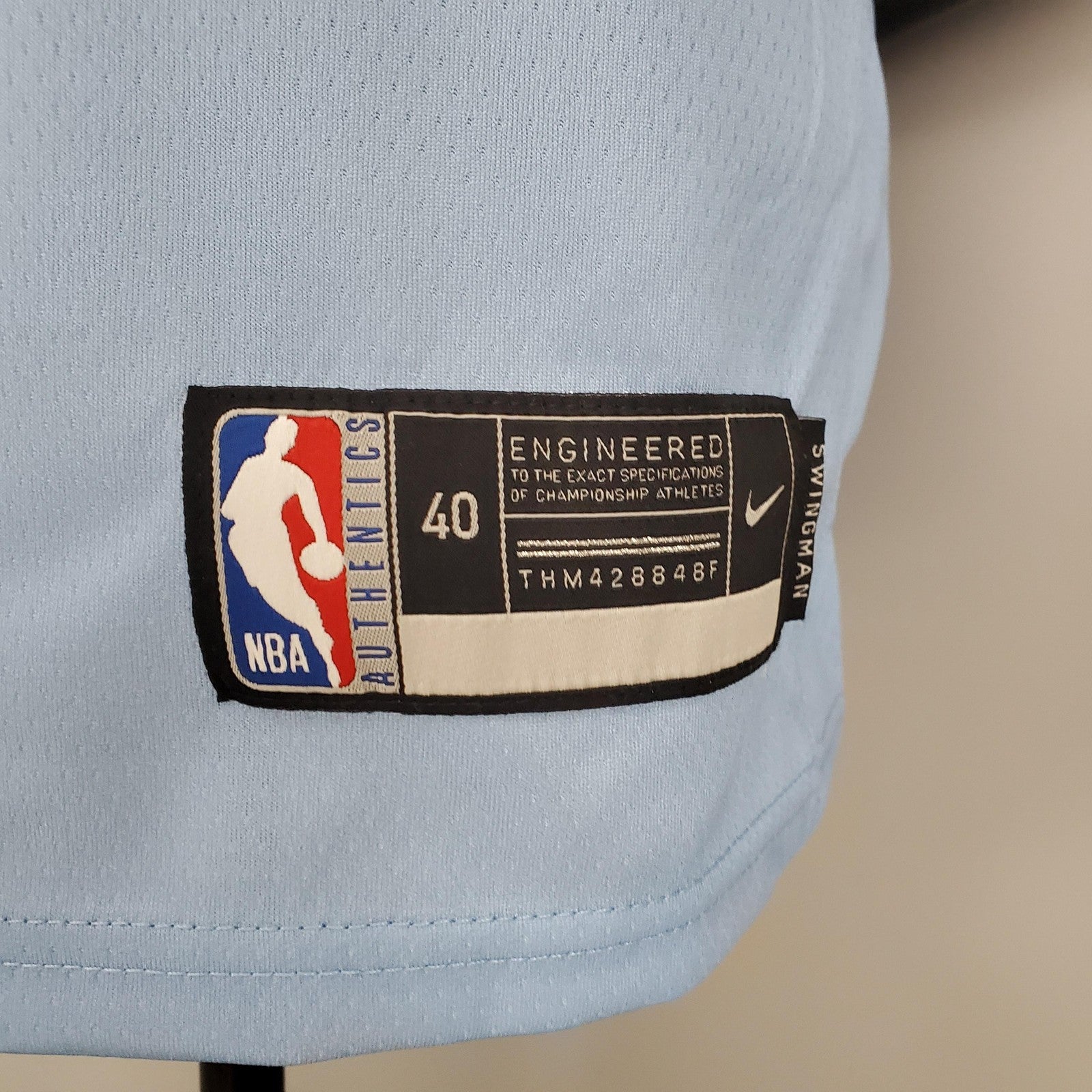 Orantt#12 Grizzlies City Edition Light Blue