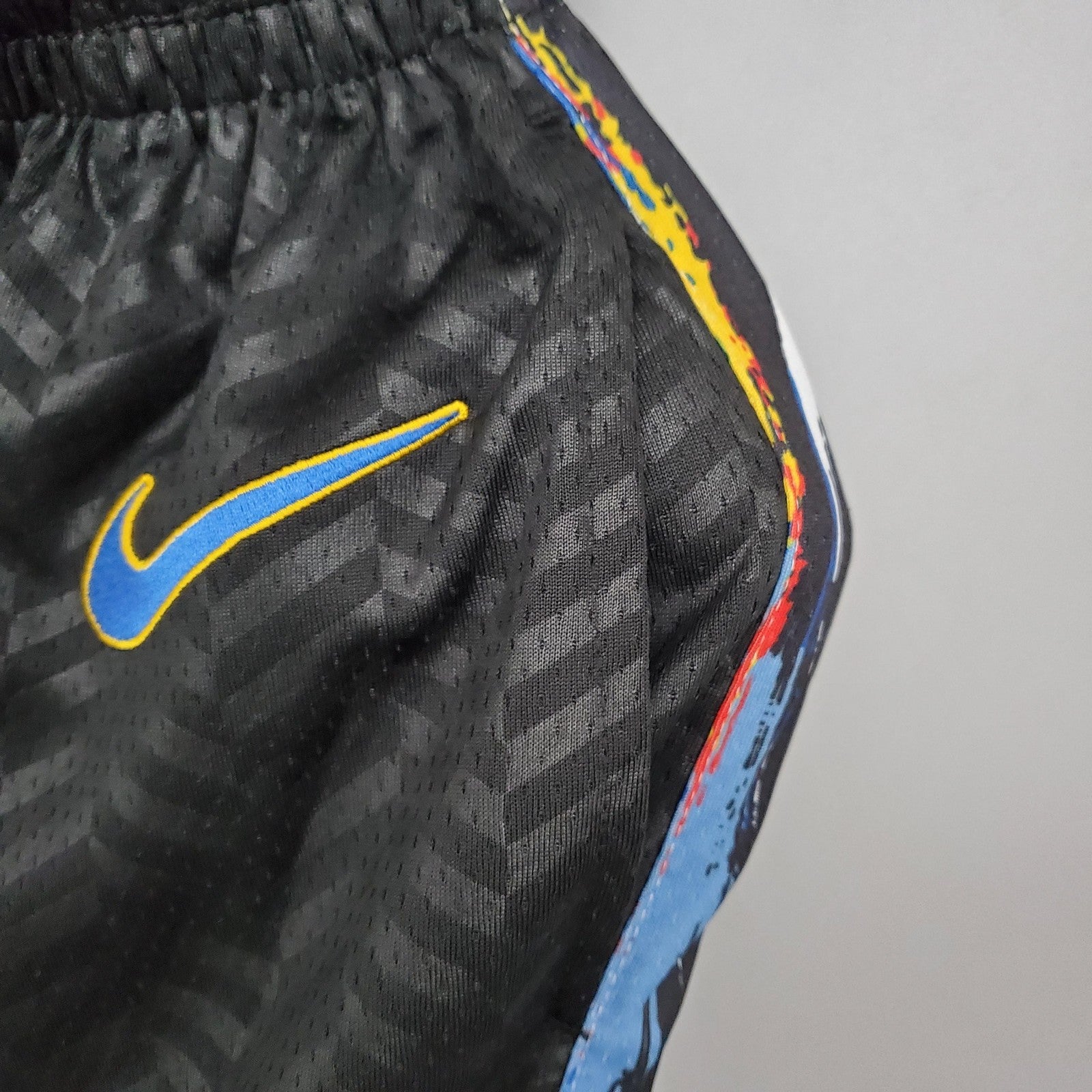 Brooklyn Nets Nba Shorts City Edition Black