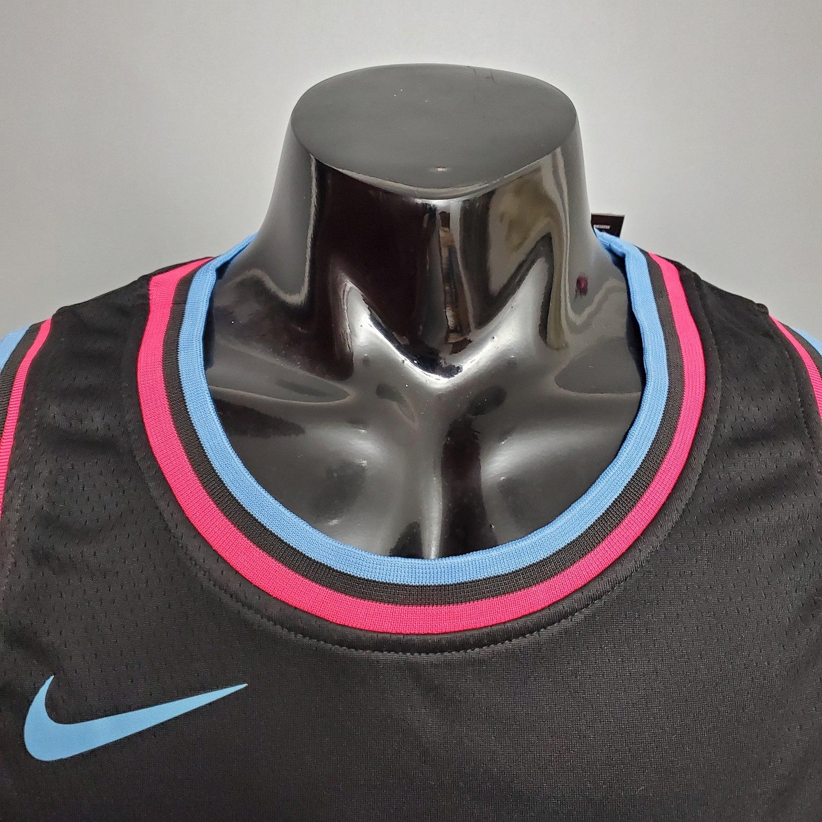 Butler #22 Miami Heat Black Nba Jersey Nike Connect Recognition 2