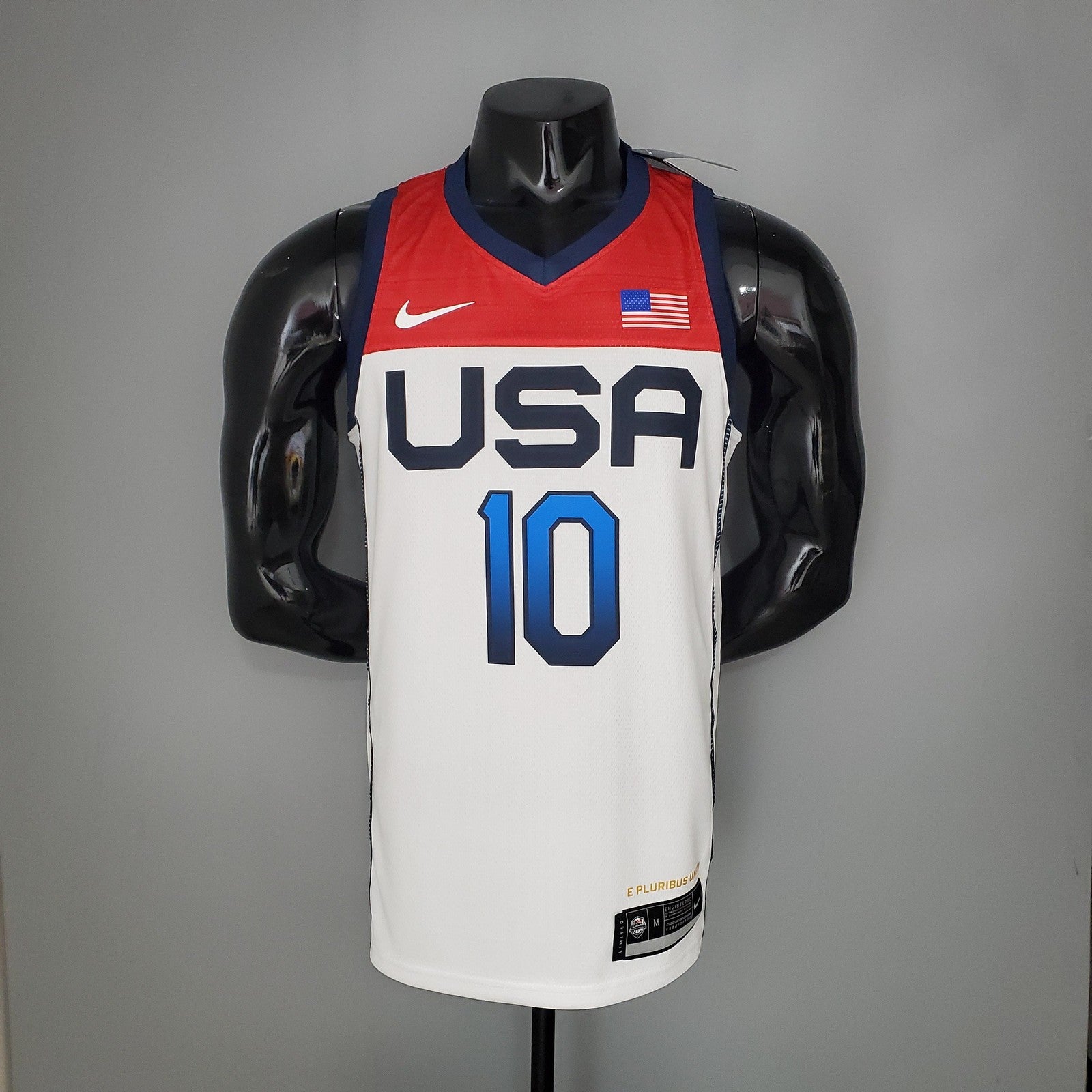 2021 Olympic Games Tatum#10 Usa Team Usa White Red Nba Jersey