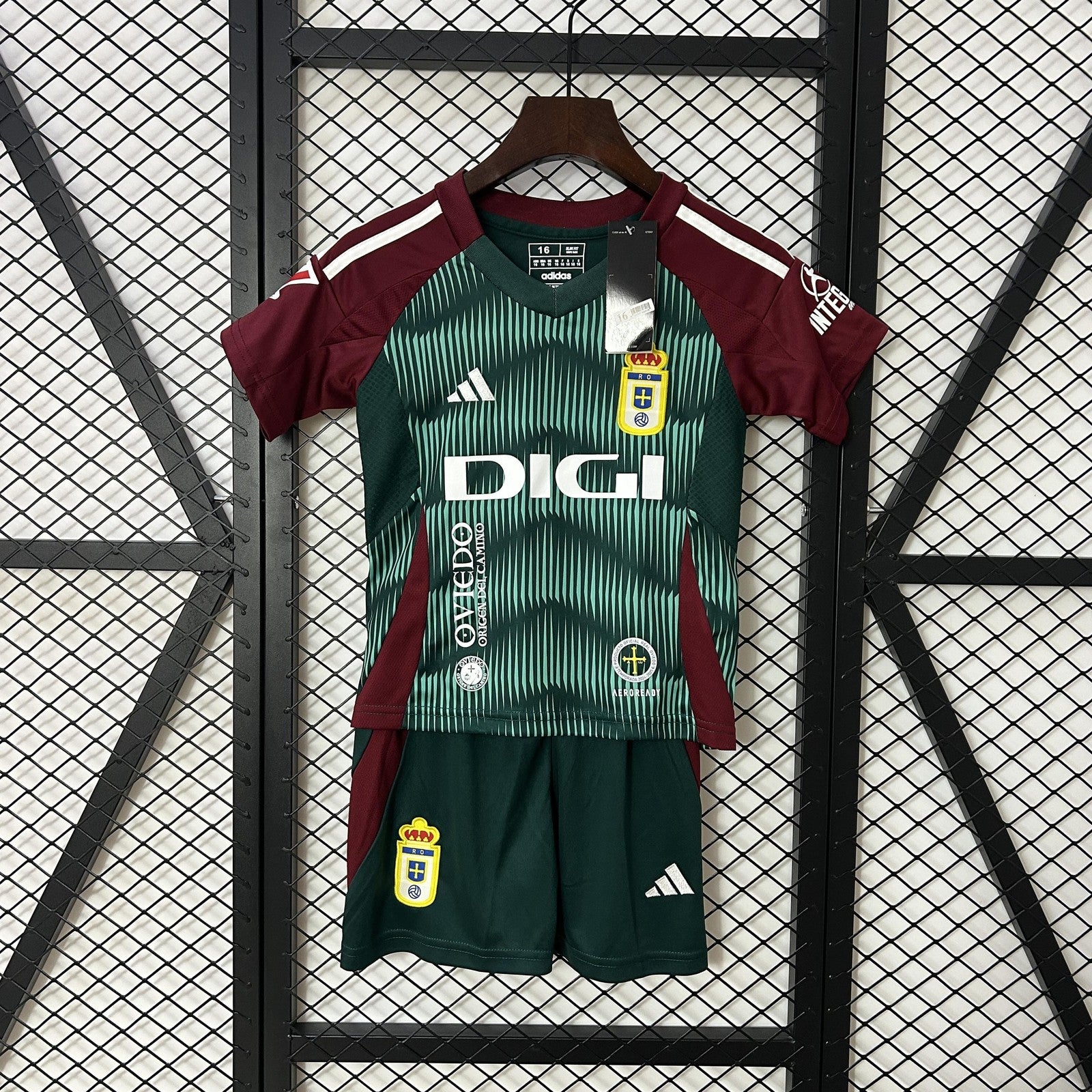 24 25 Kids Real Oviedo Third Jersey