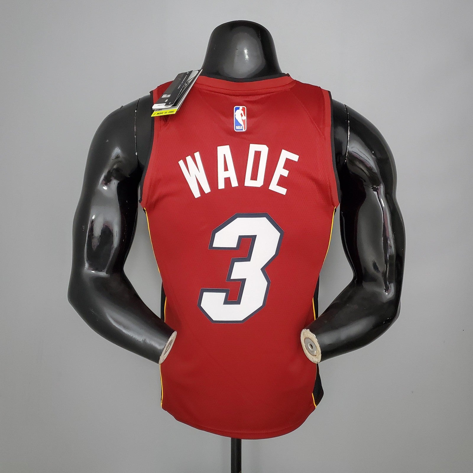 New Miami Heat Jordan Wade#3 Burgundy Nba Jersey