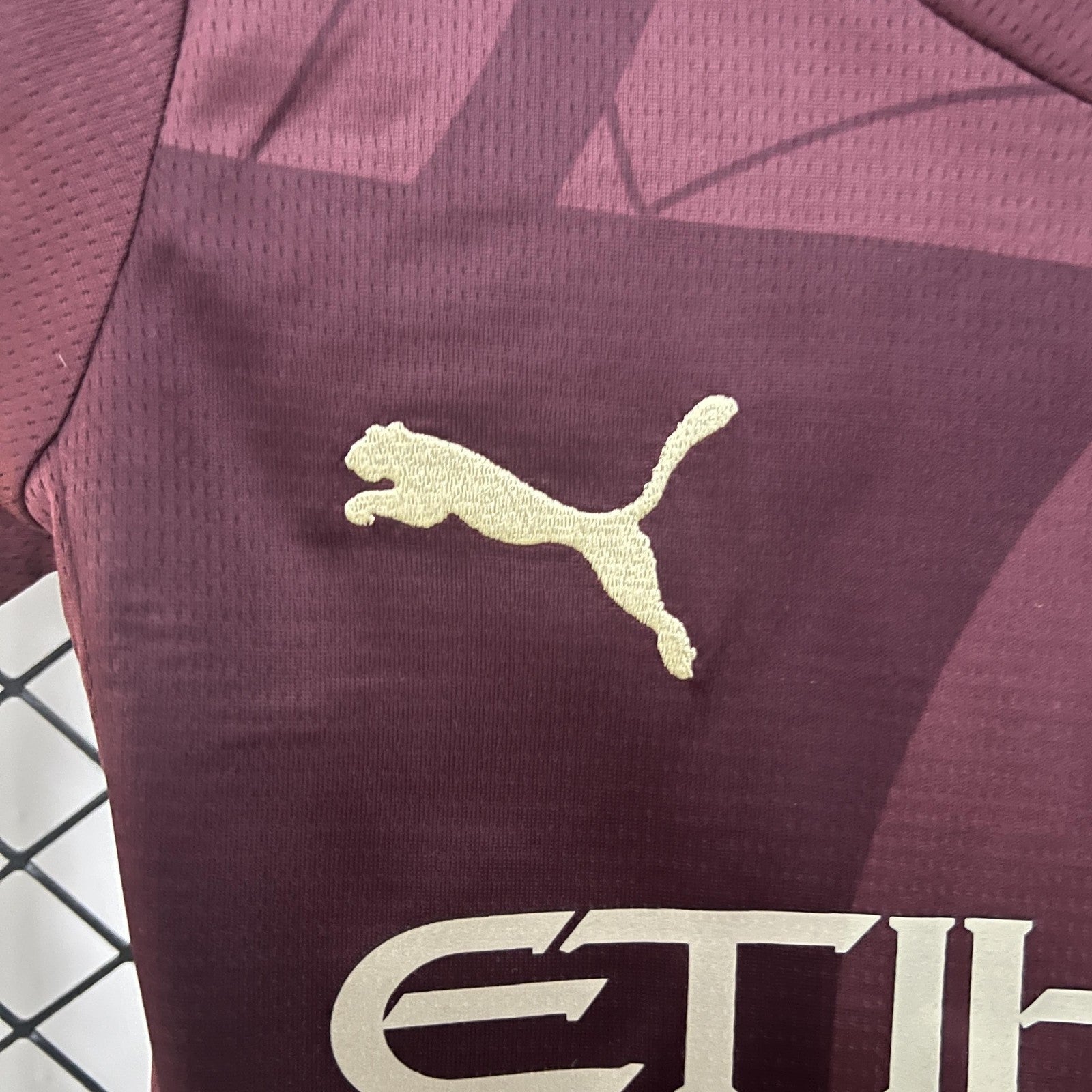 24 25 Kids Manchester City Third Away