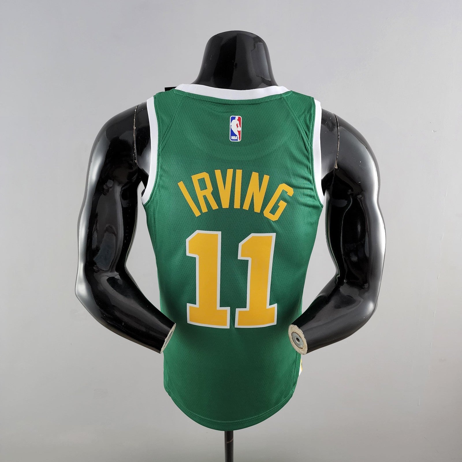 Boston Celtics Irving#11 Green Gold Nba Jersey