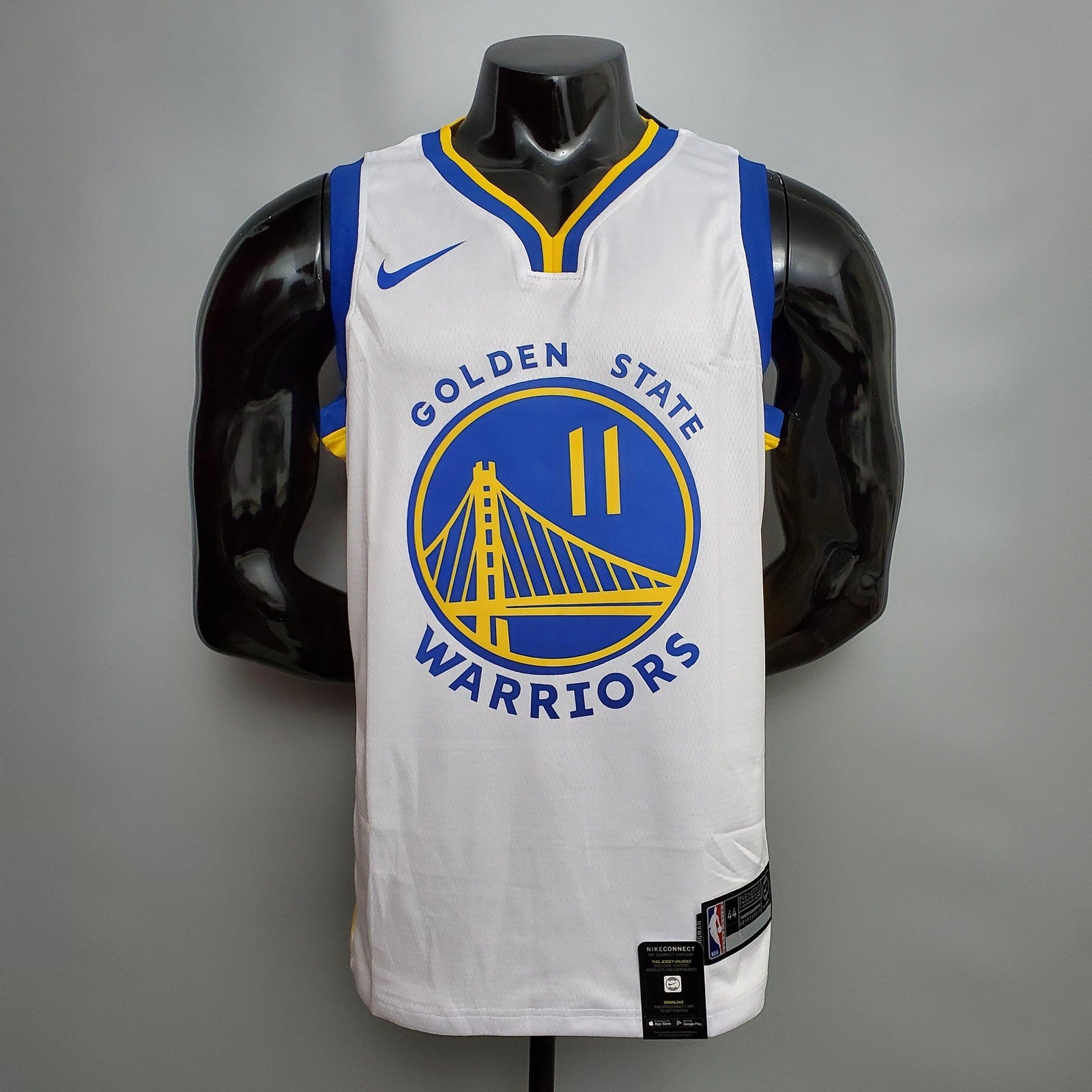 Thompson #11 Golden State Warriors White Nba Jersey Nike Connect Recognition
