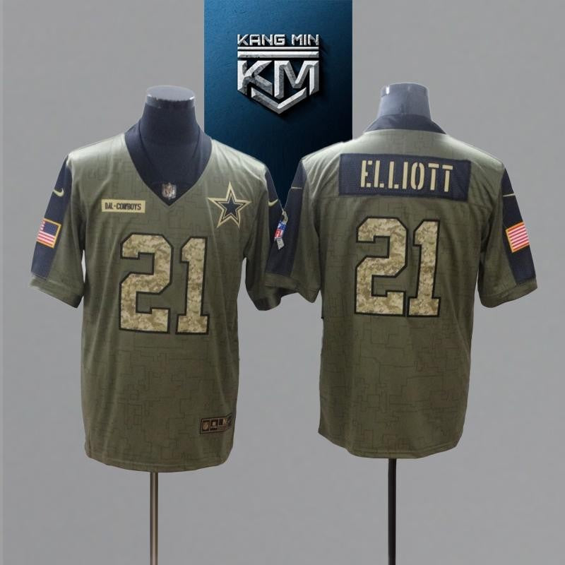 2021 New Tribute Camo Edition Nfl Jersey