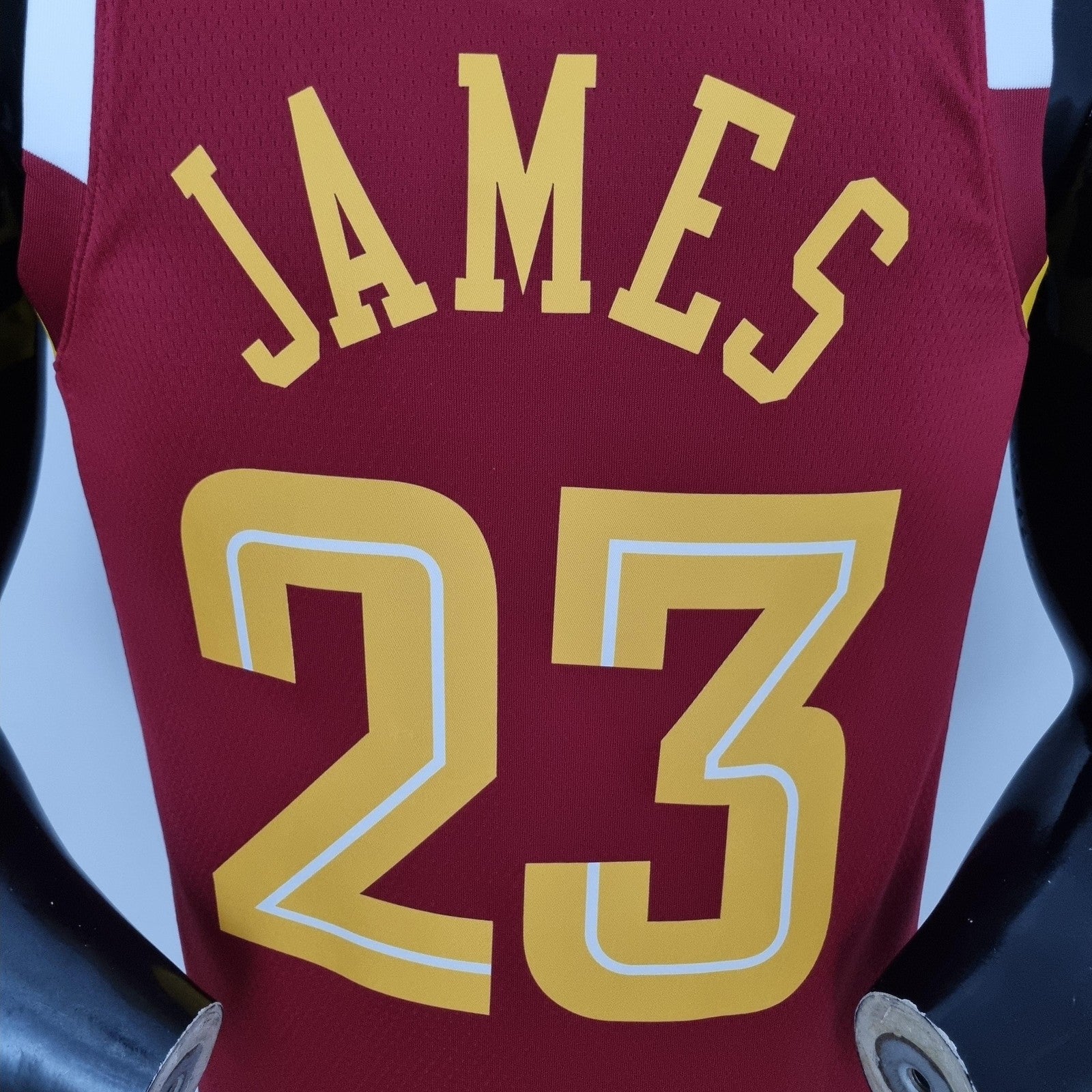 2022 Cleveland Cavaliers James#23 Urban Edition Red Nba Jersey