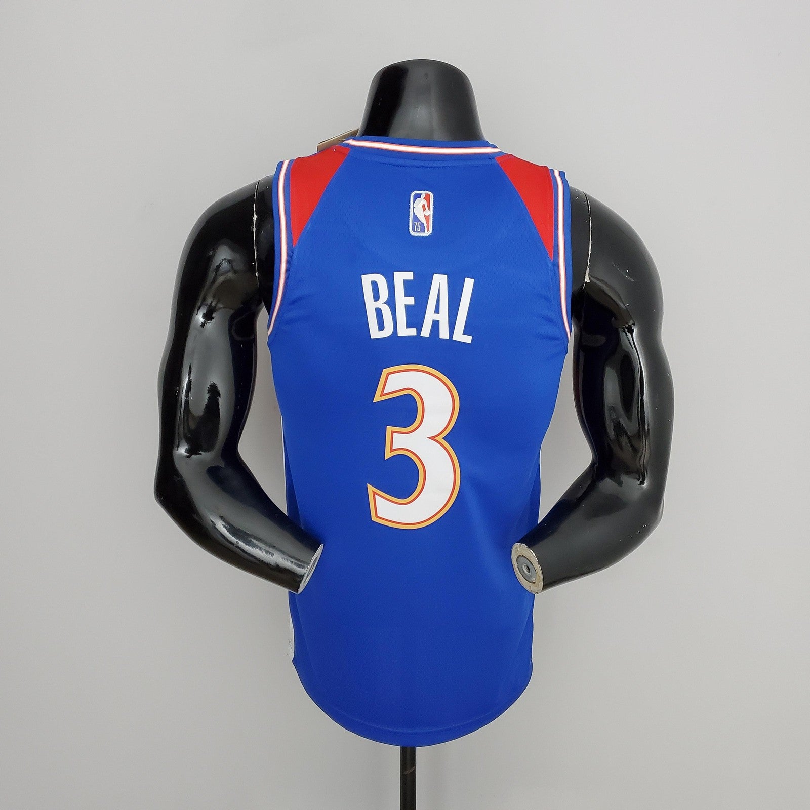 2022 Washington Wizards Beal#3 Talent City Edition Blue Red Nba Jersey