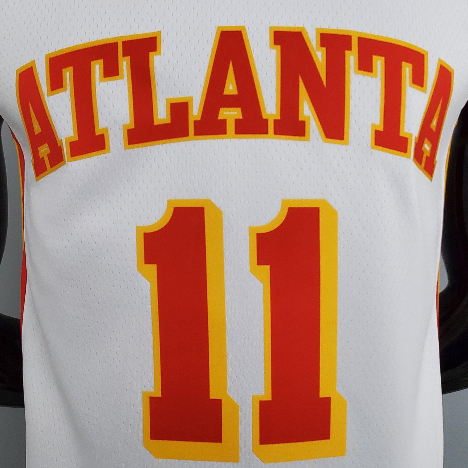 Atlanta Hawks Young #11 White Nba Jersey