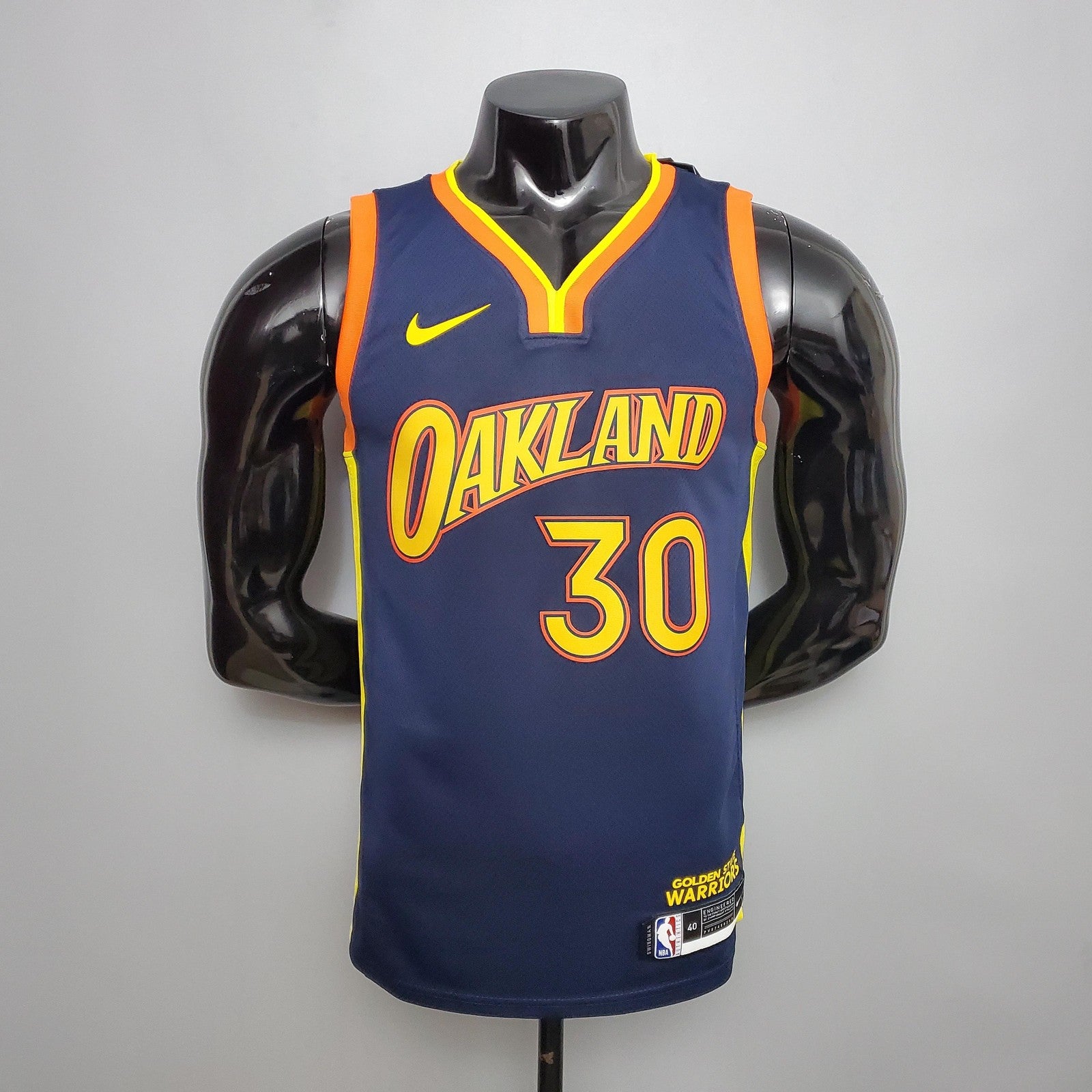 New Warriors Curry#30 City Edition Royal Blue