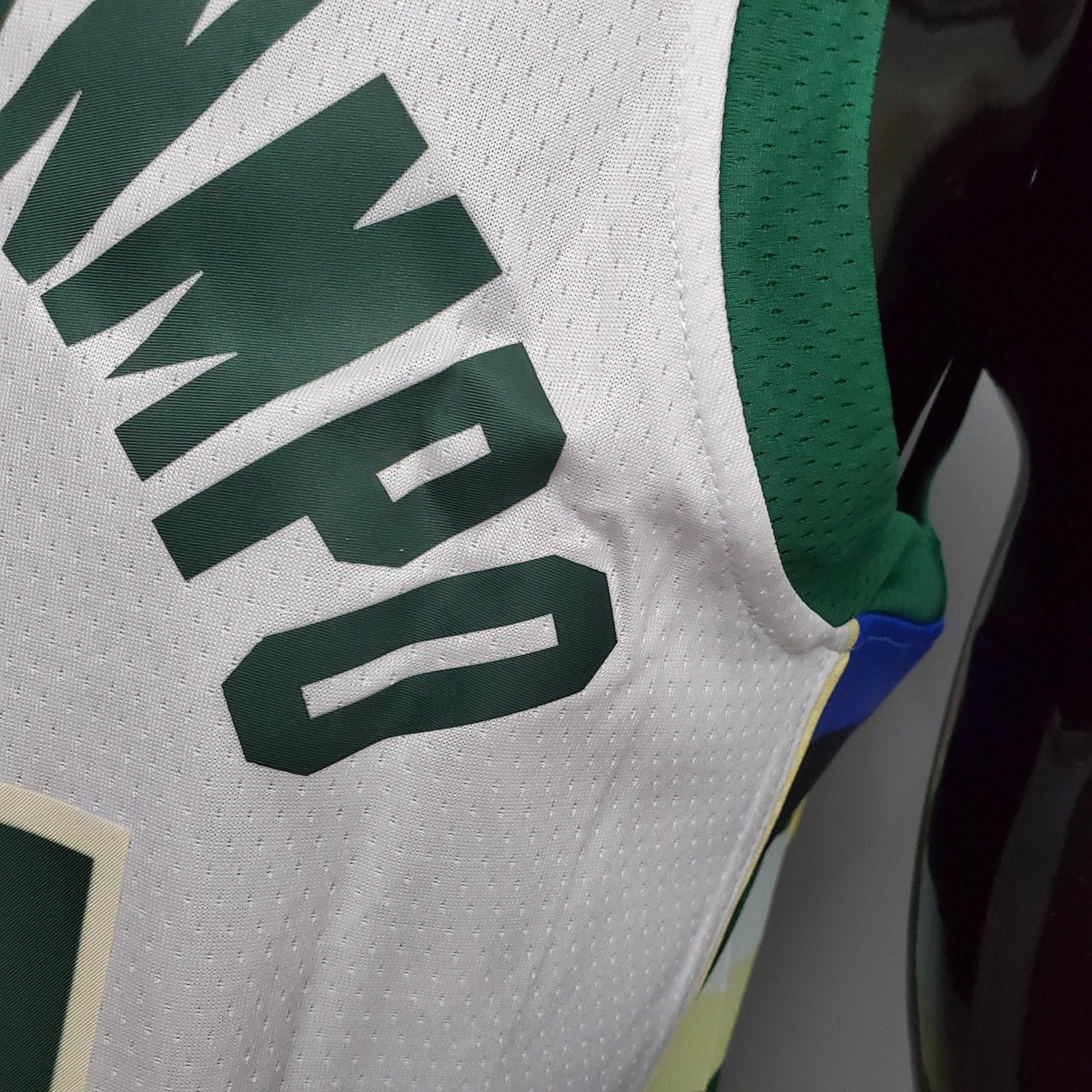Antetokounmpo#34 Bucks White Nba Jersey Nike Connect Recognition
