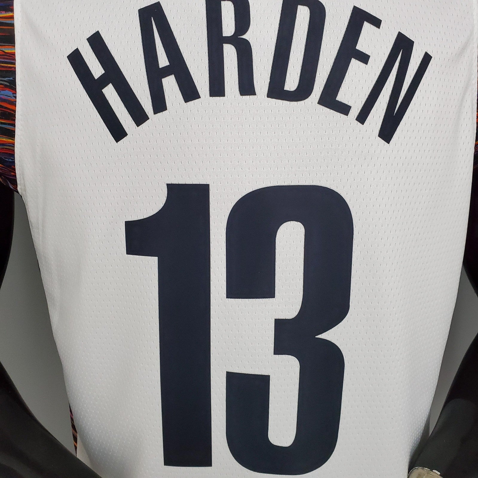 Harden #13 Brooklyn Nets City Version White Nba Jersey