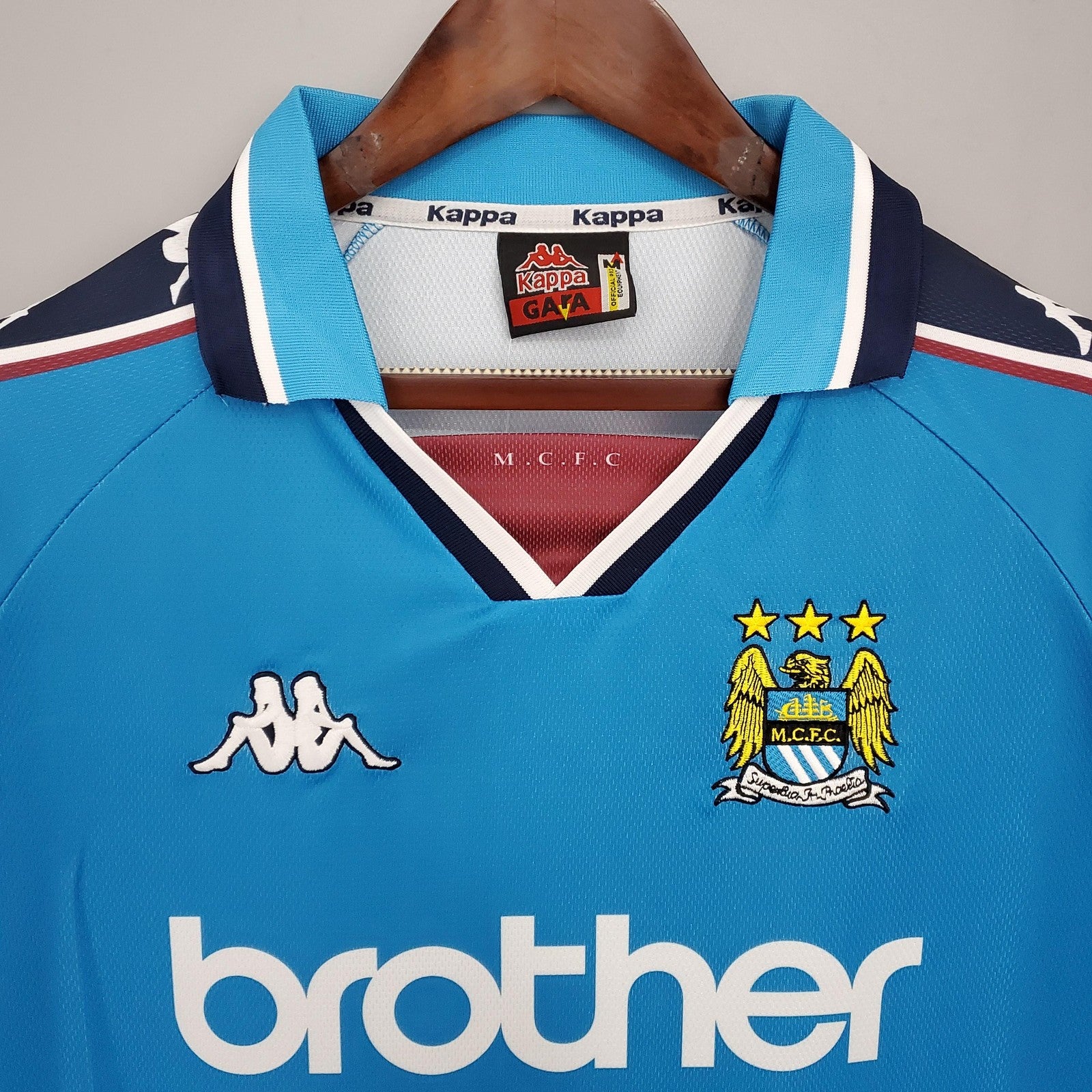 Retro Manchester City 97 99 Home