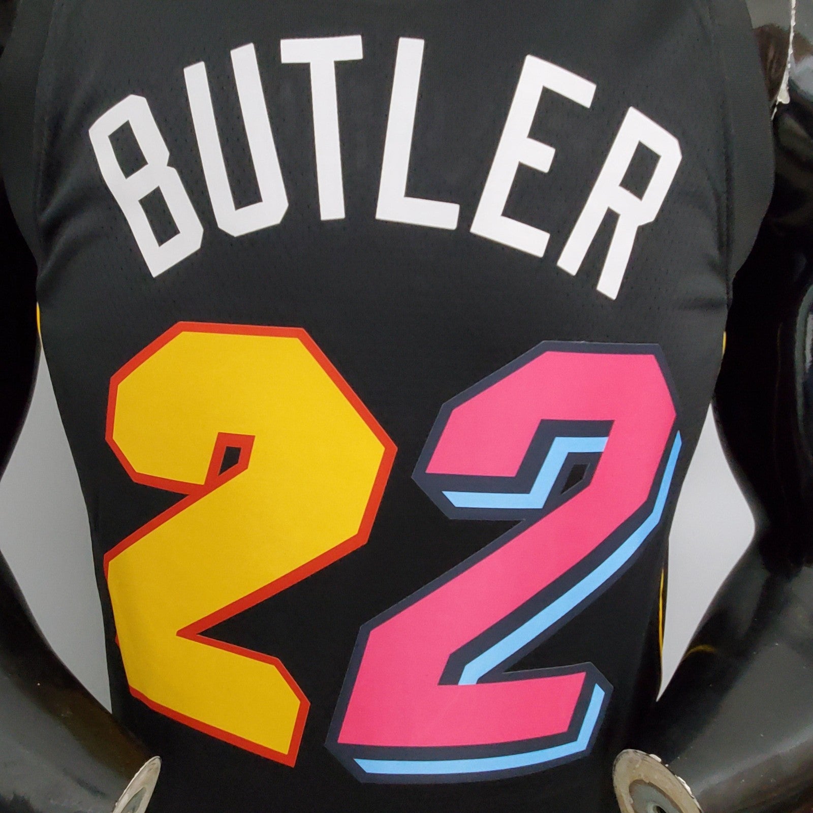 2022 Season Heat Team Butler #22 City Edition Black Nba Jersey