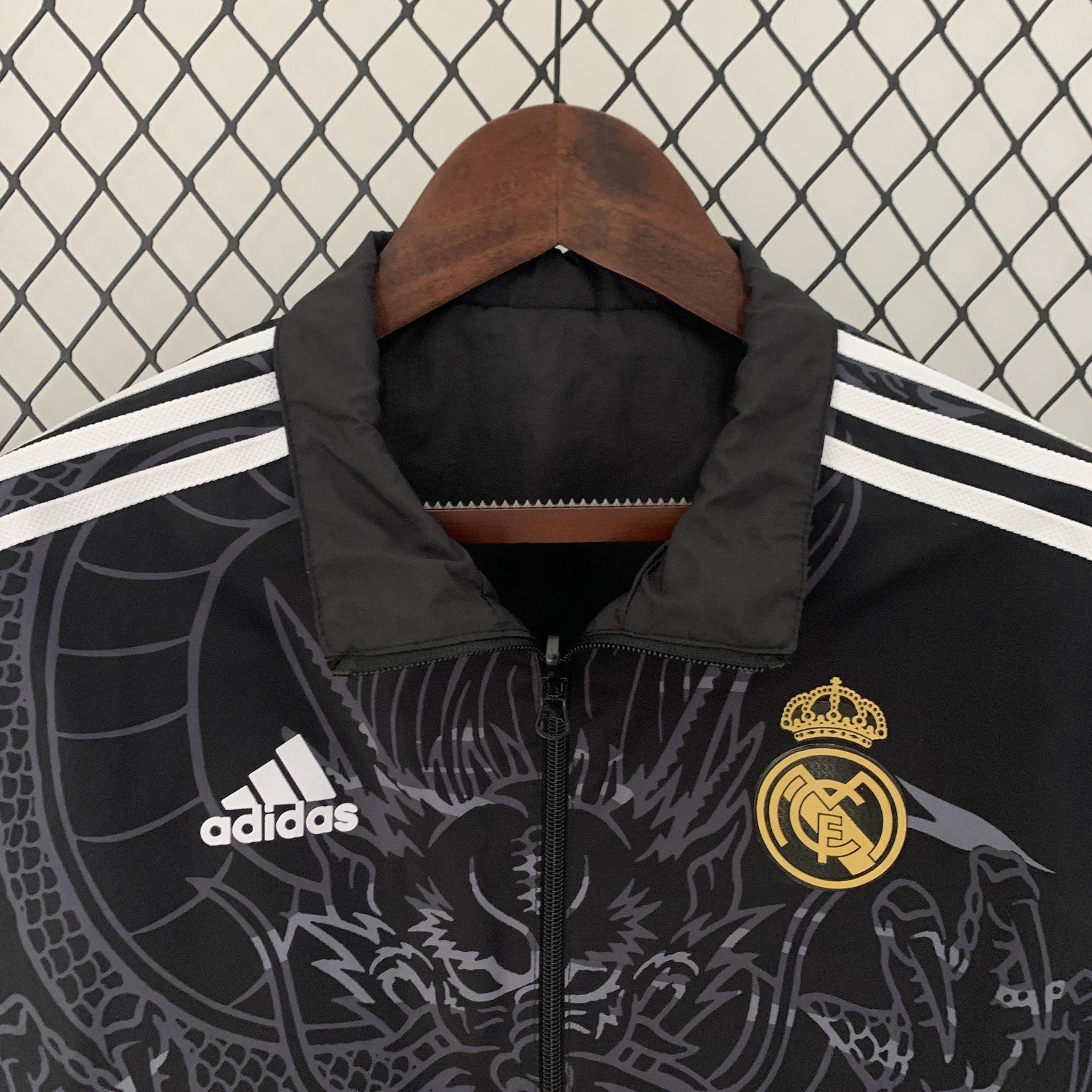 23 24 Real Madrid Trench Coat Reversible