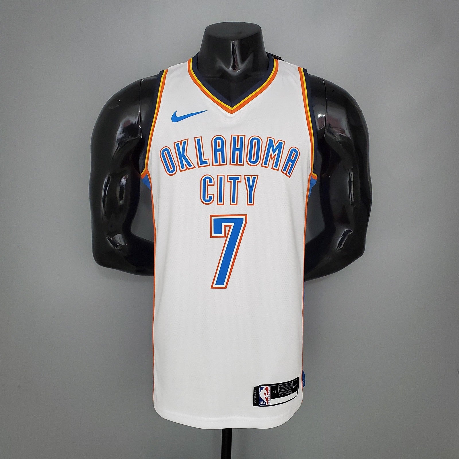 Anthony#7 Thunder White Nba Jersey