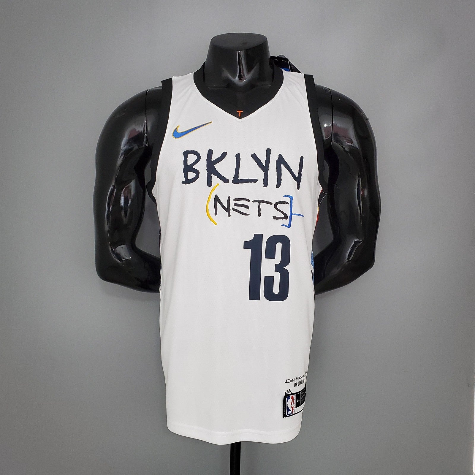 Harden#13 Brooklyn Nets Graffiti White Nba Jersey