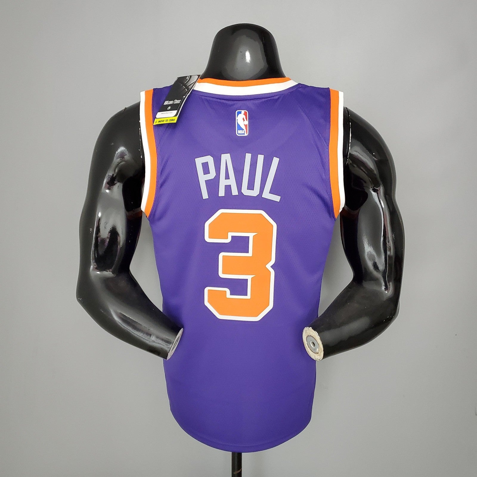 Paul#3 Phoenix Suns Purple Nba Jersey