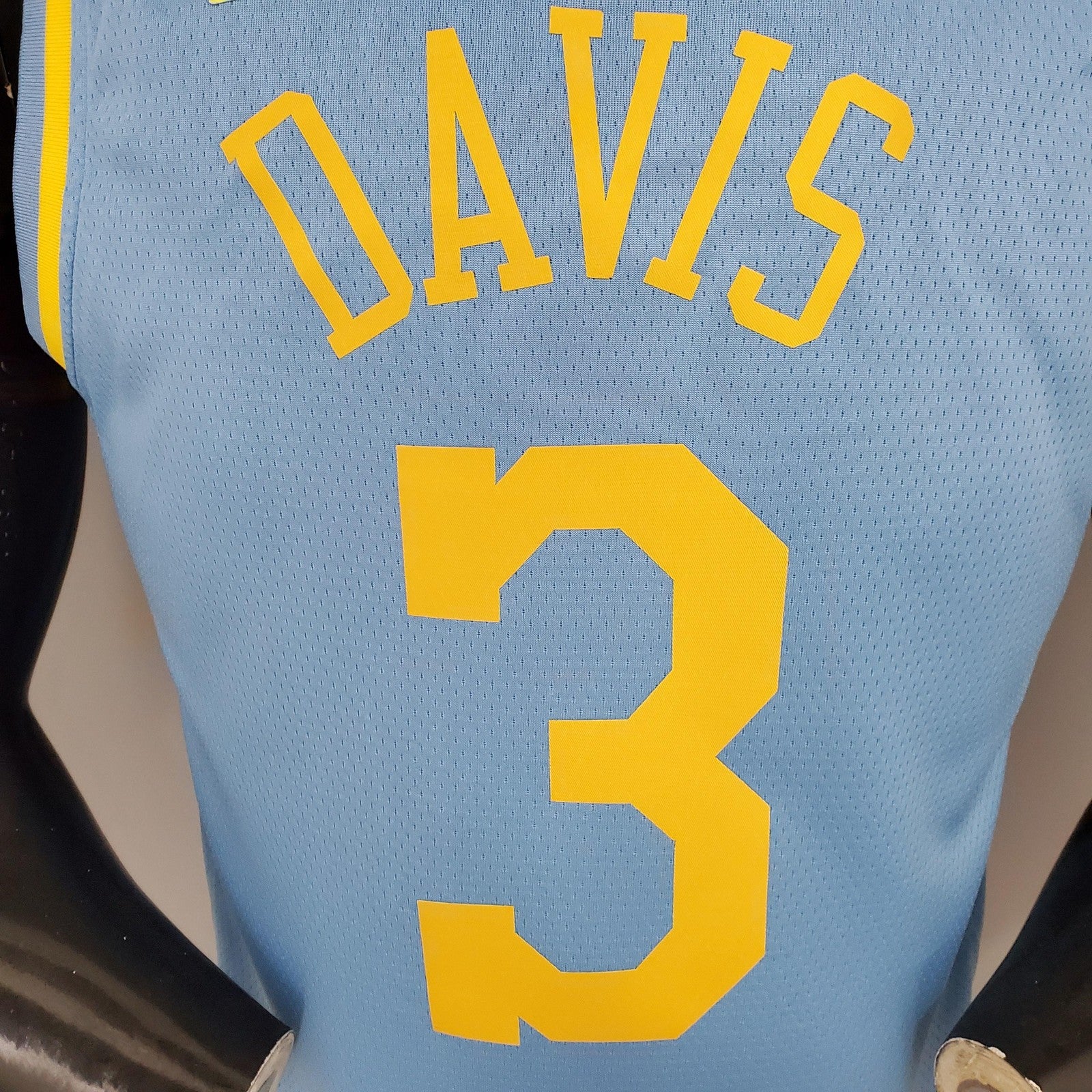 2021 Davis#3 Los Angeles Lakers Minneapolis Edition Blue Nba Jersey