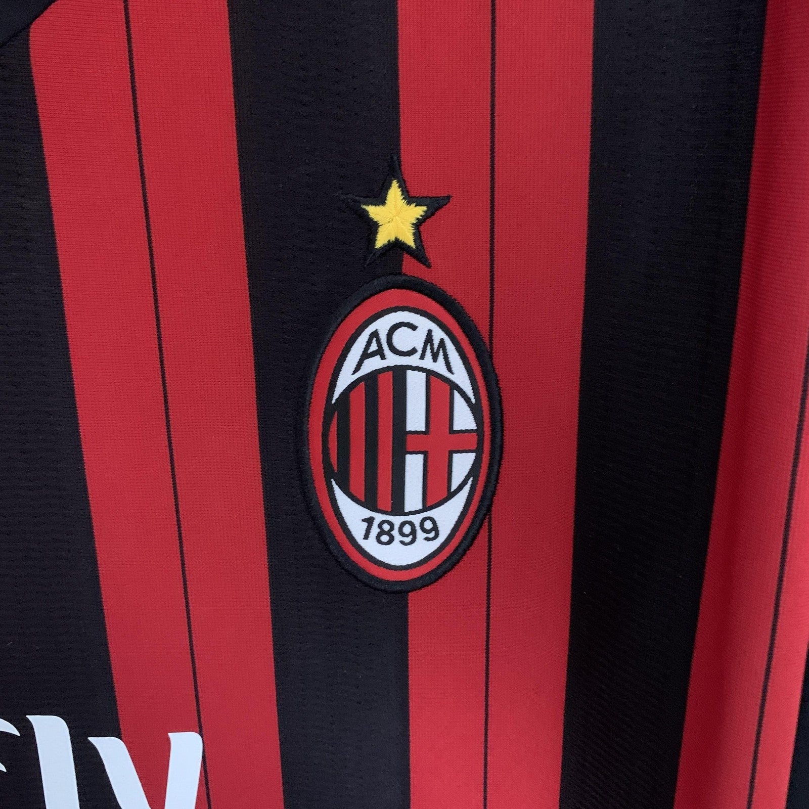 Retro Long Sleeve Ac13 14 Milan Home