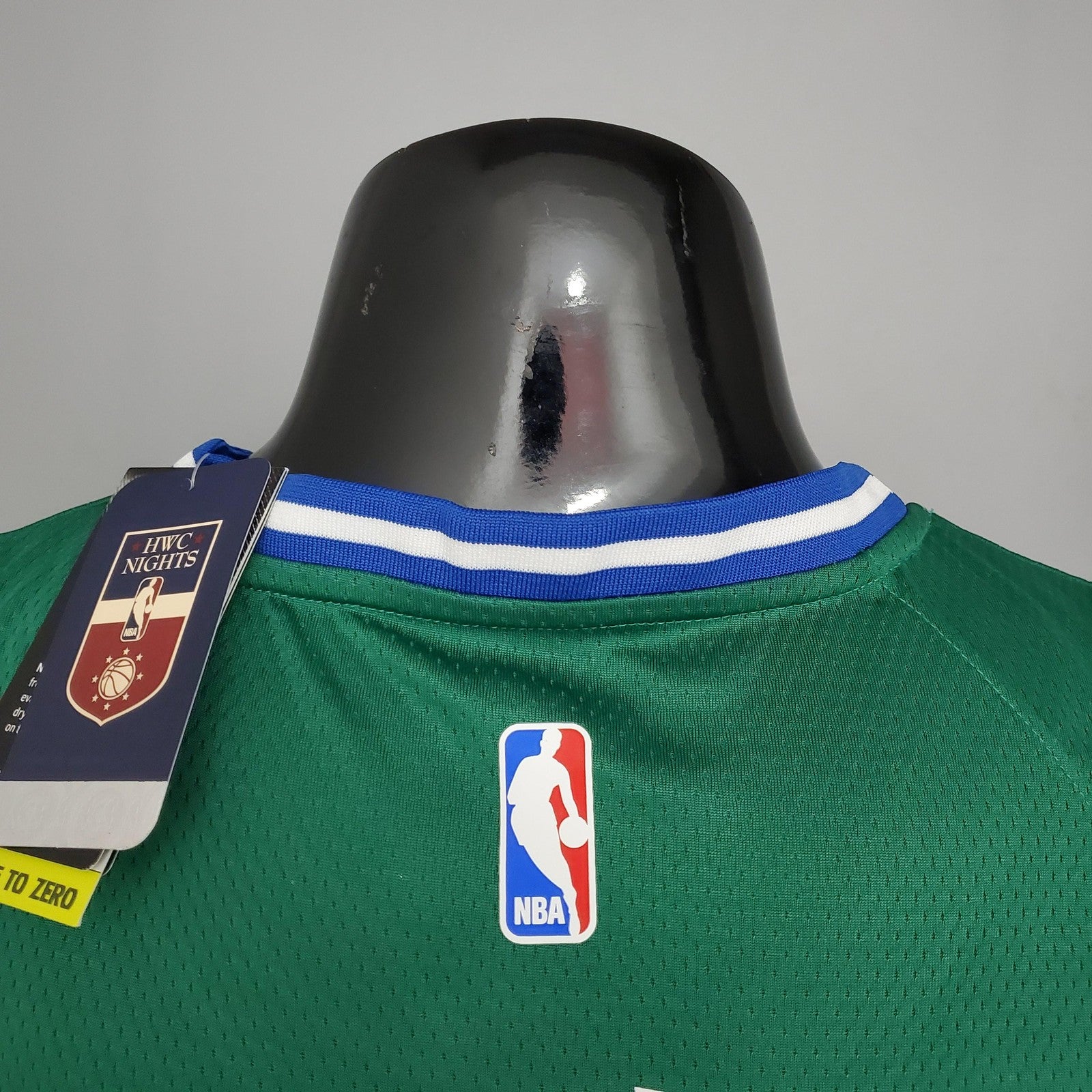 Dallas Mavericks Doncic#77 Lone Ranger Retro Green Nba Jersey