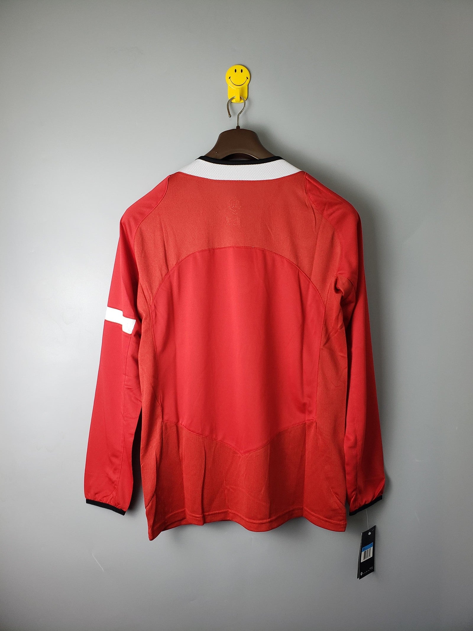 2005 Retro M U Home Long Sleeve