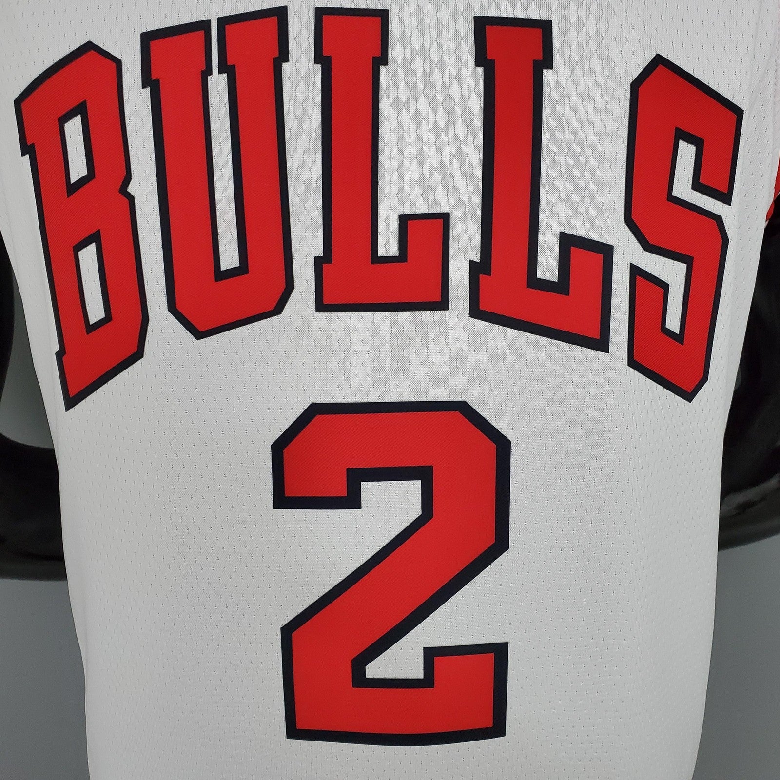 Ball#2 Chicago Bulls White Nba Jersey